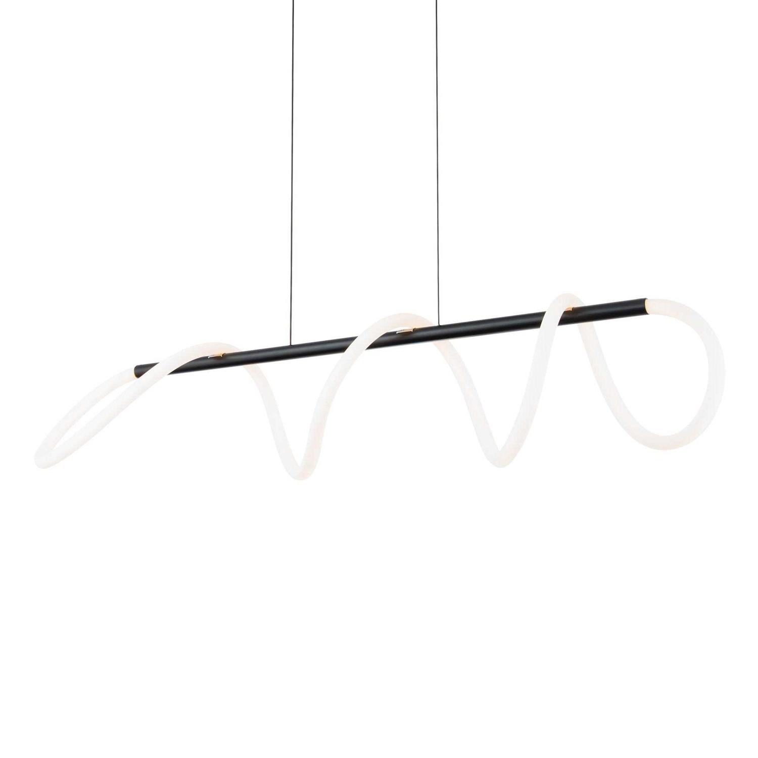 WAC Lighting Tightrope LED Pendant Light PD-35246-BK