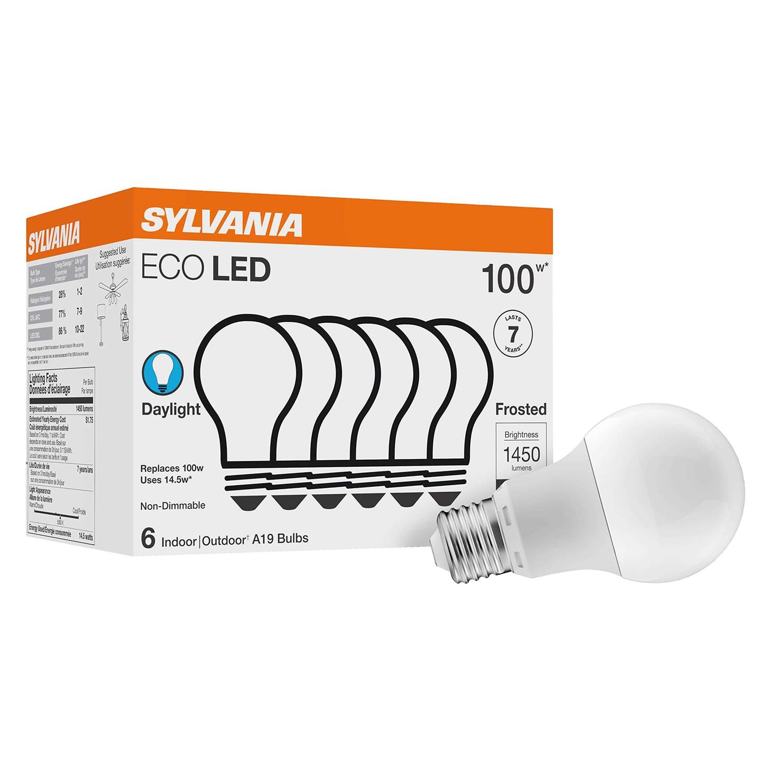 Sylvania ECO LED A19 Light Bulb