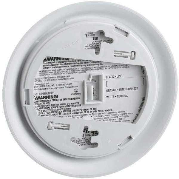 BRK First Alert SC9120B Smoke & Carbon Monoxide Alarm
