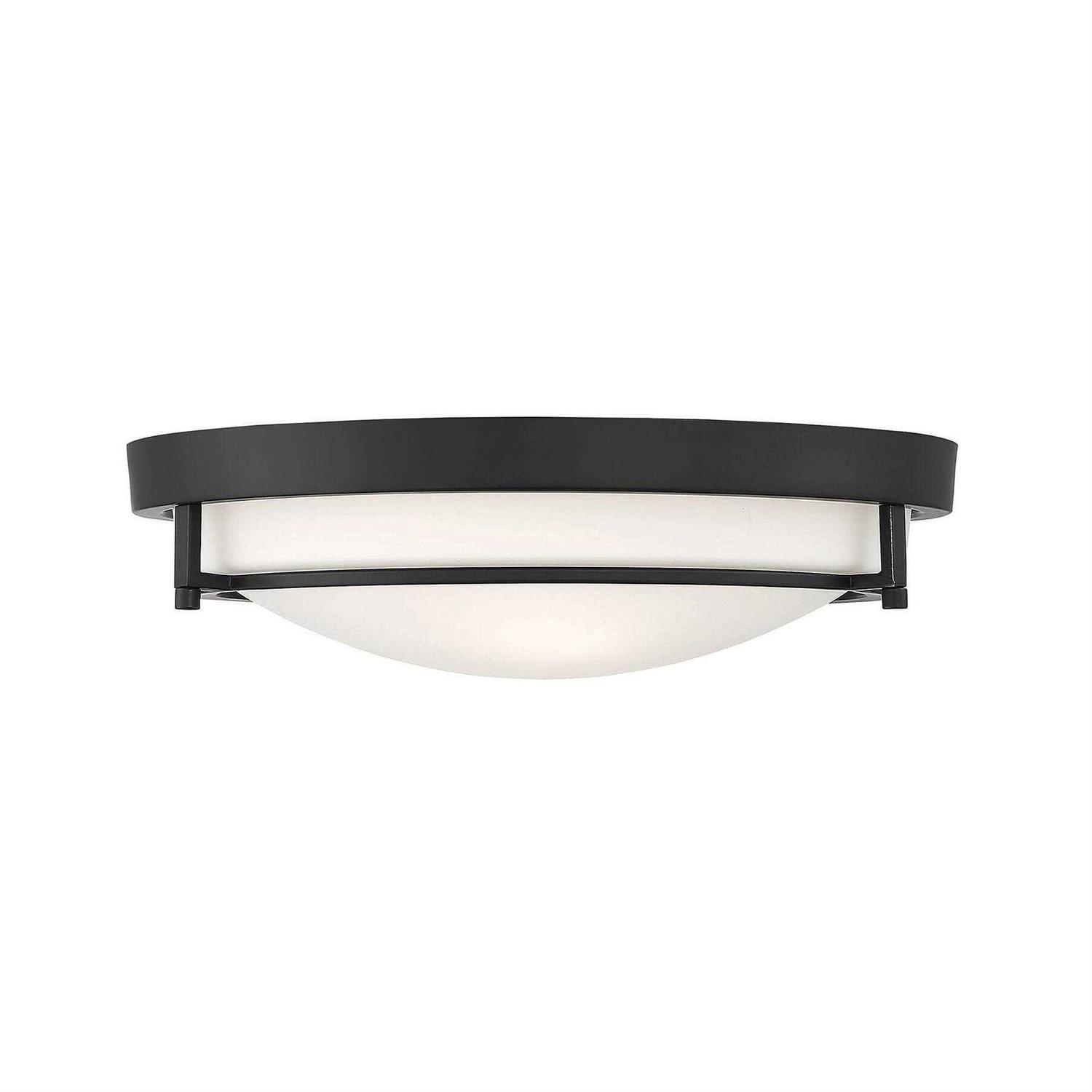 Trade Winds Lighting Slim Ceiling Light Nickel