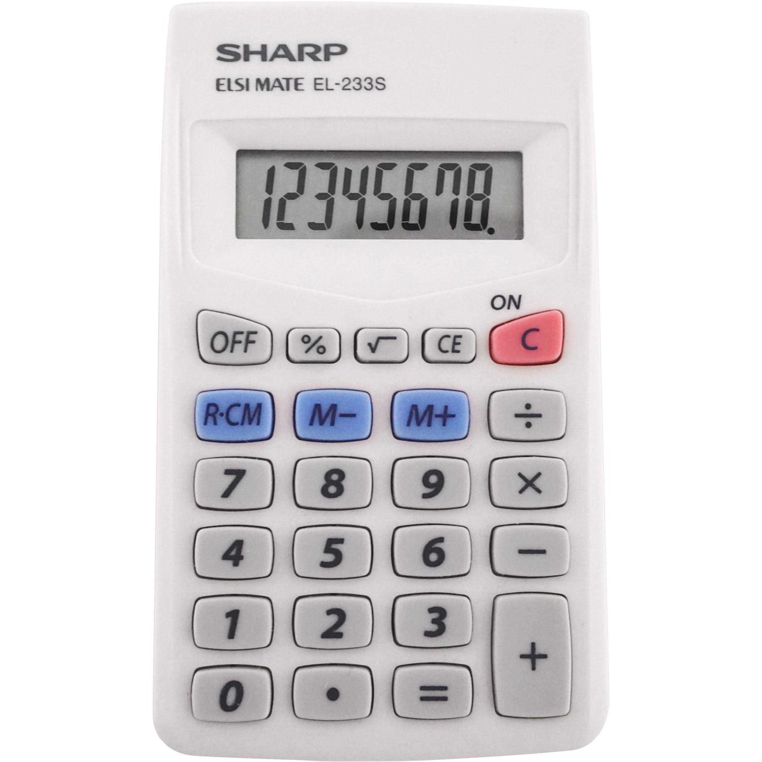 Sharp EL-233SB Pocket Calculator