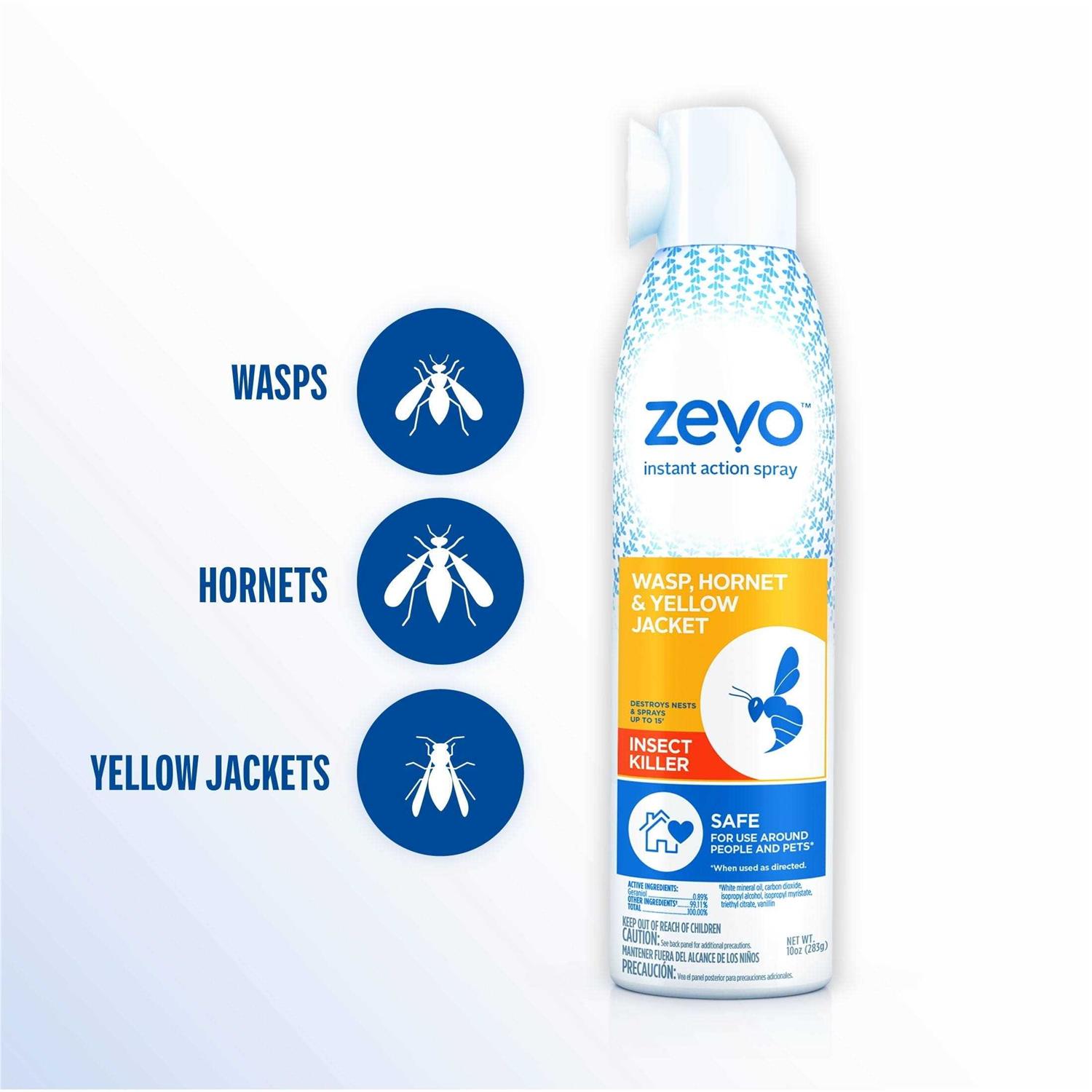Zevo Wasp Hornet & Yellow Jacket Stinging Insect Spray