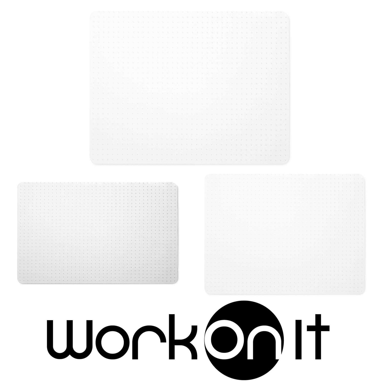 WorkOnIt Office Desk Chair Floor Mat