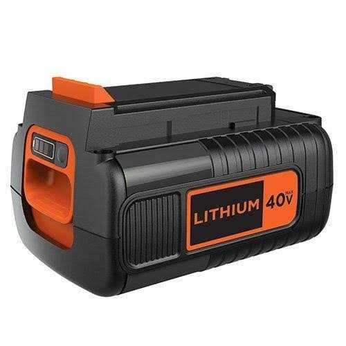 Black+decker 40V MAX Lithium Ion Battery