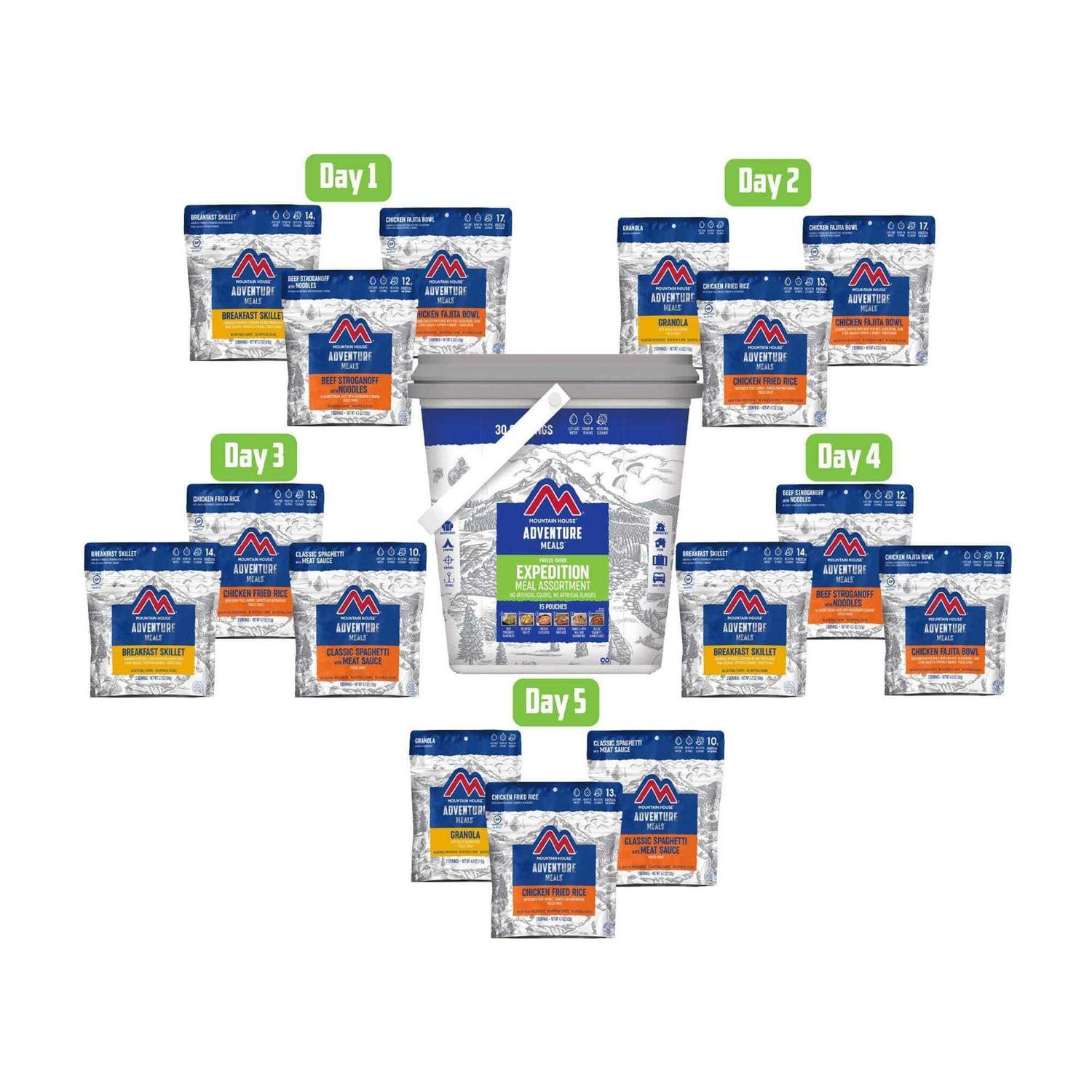 Mountain House Expedition Bucket