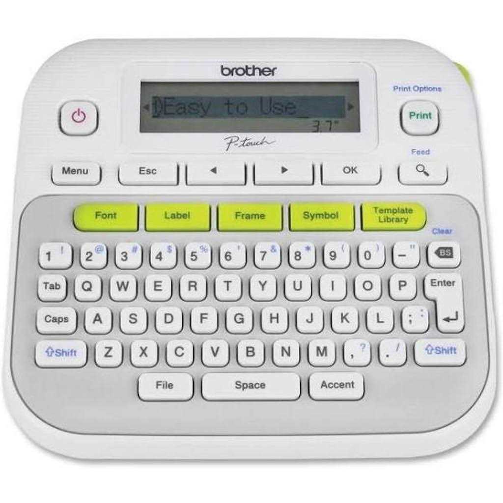 Brother P Touch PT D210 Label Maker
