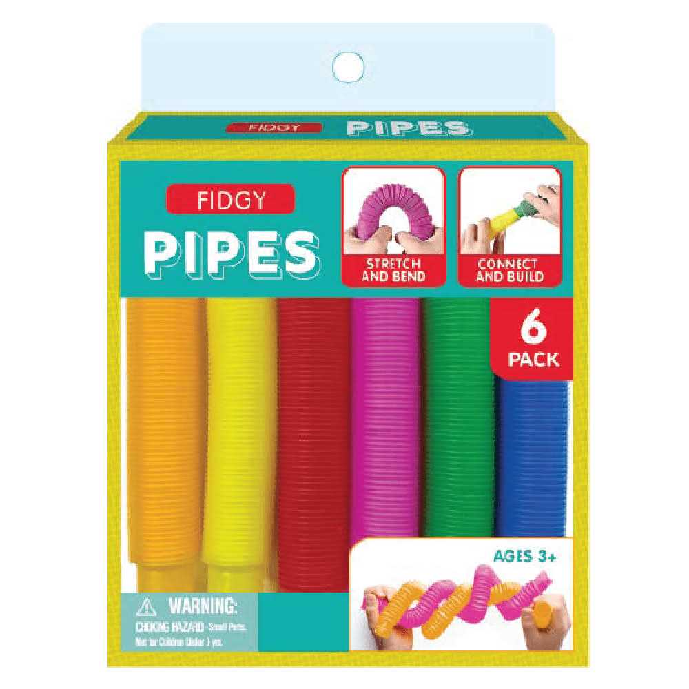 B Charcoal Fidgy Pipes