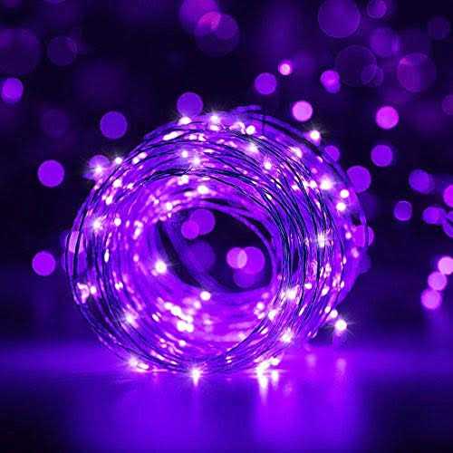 String Lights Waterproof Led String Lights,2 Pack 20ft 60 Led Festival Decorations Crafting Battery Powered Copper Wire Starry Fairy Lights