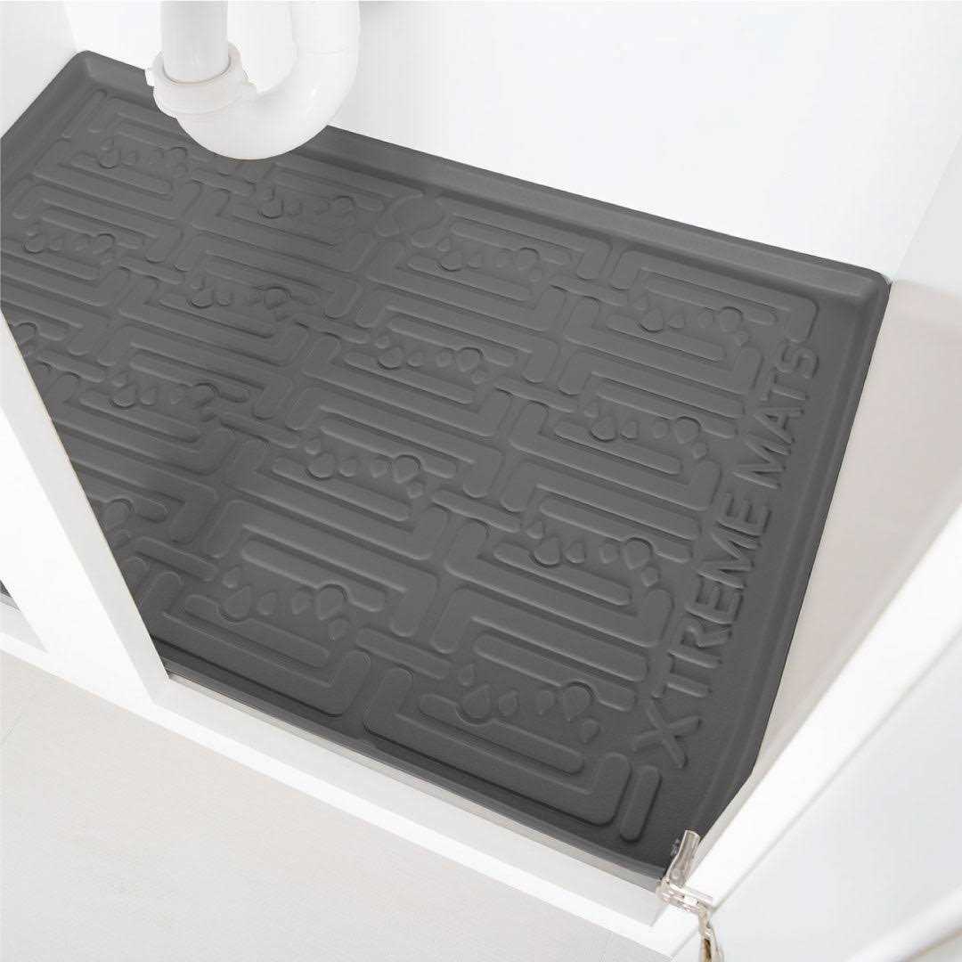 Xtreme Mats Waterproof Under Sink Mat for Bathroom Vanity Cabinets