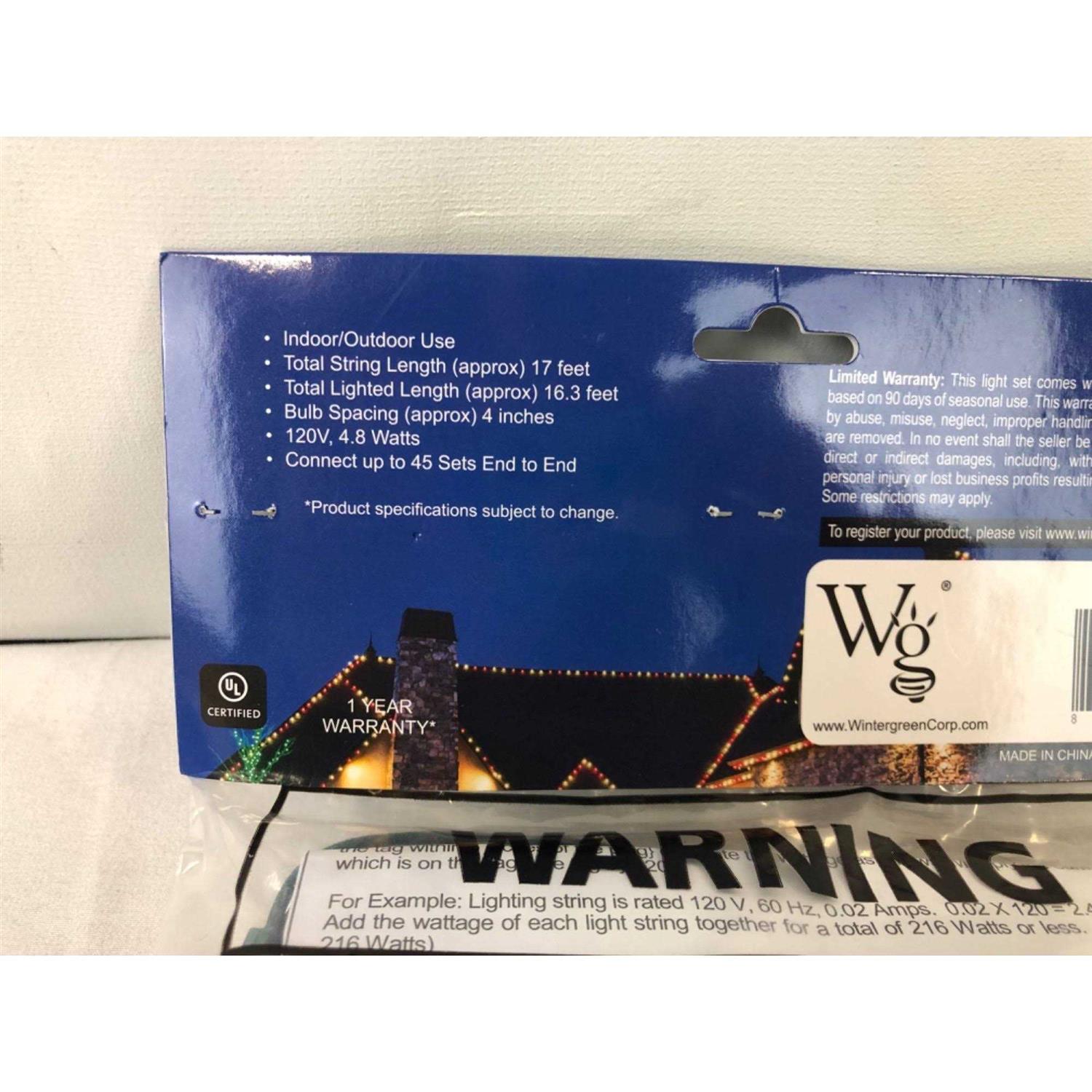 50 5mm SoftTwinkle LED Christmas Lights