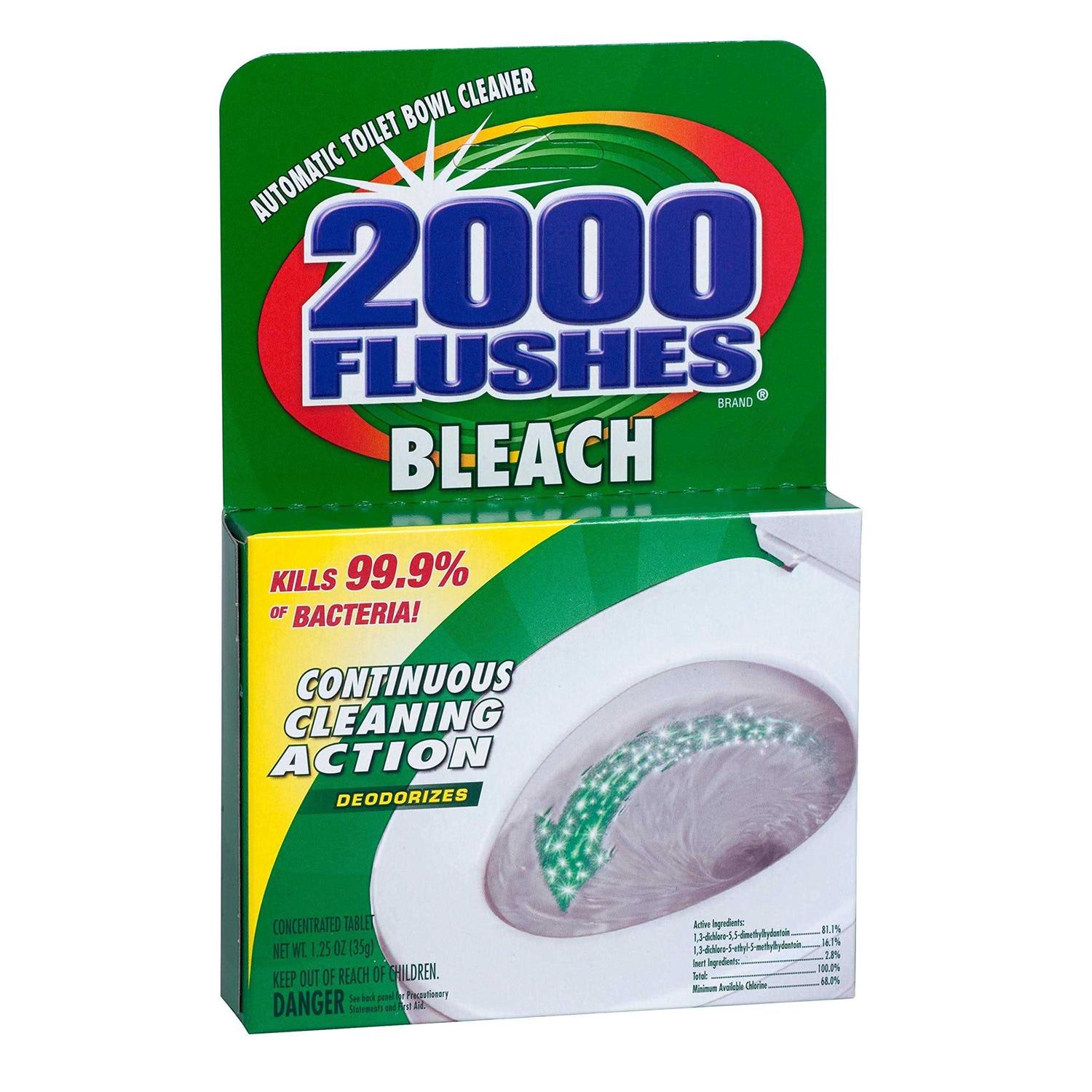 2000 Flushes Automatic Toilet Bowl Cleaner