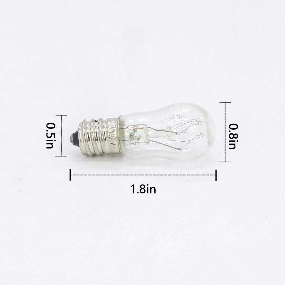 AMI PARTS WE05X20431 Dryer Drum Light 10w 120v Bulb Replacement Part Compatible with Hotpoint GE Dryers