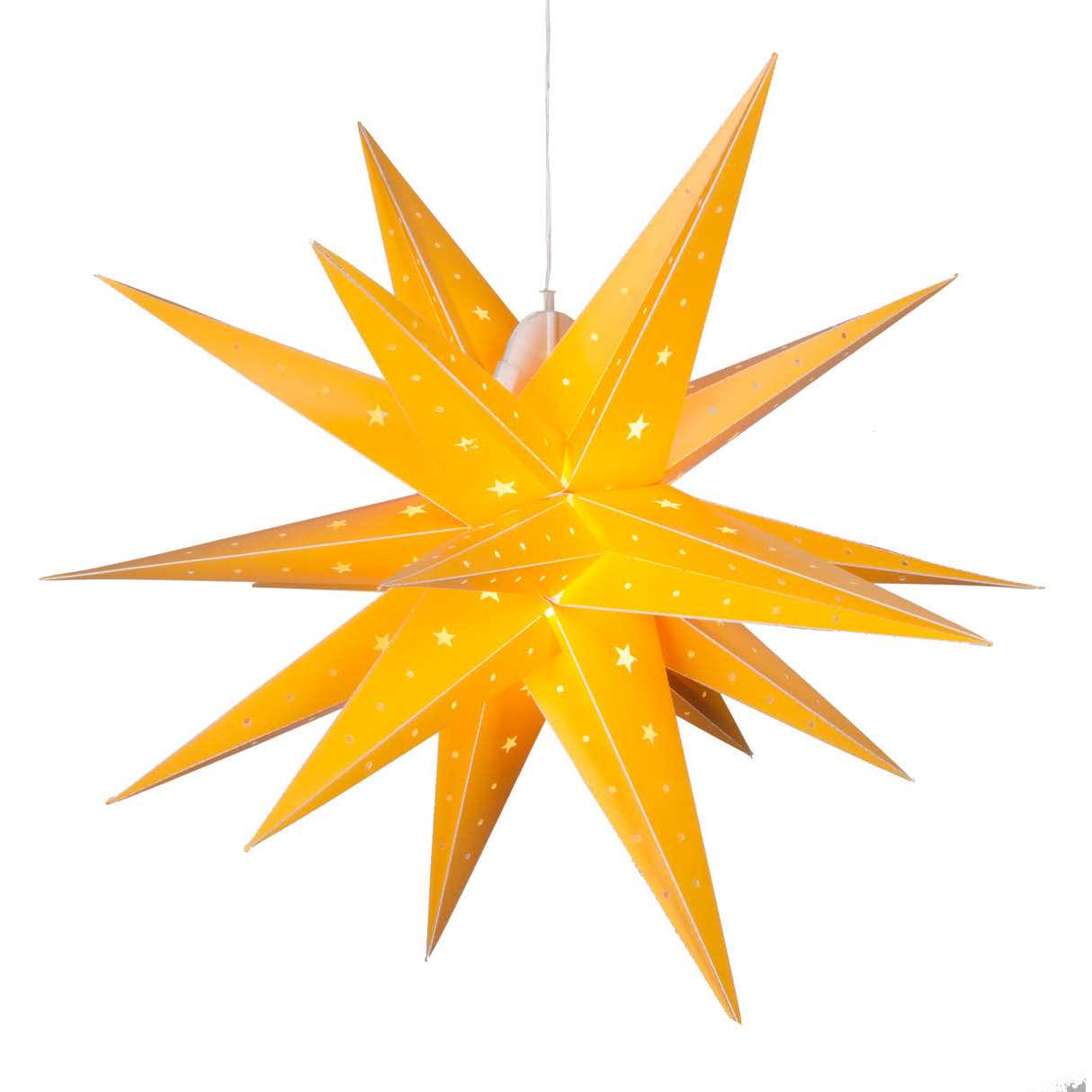 Wintergreen Lighting LED Aurora Superstar TM Fold-Flat Point Star Light
