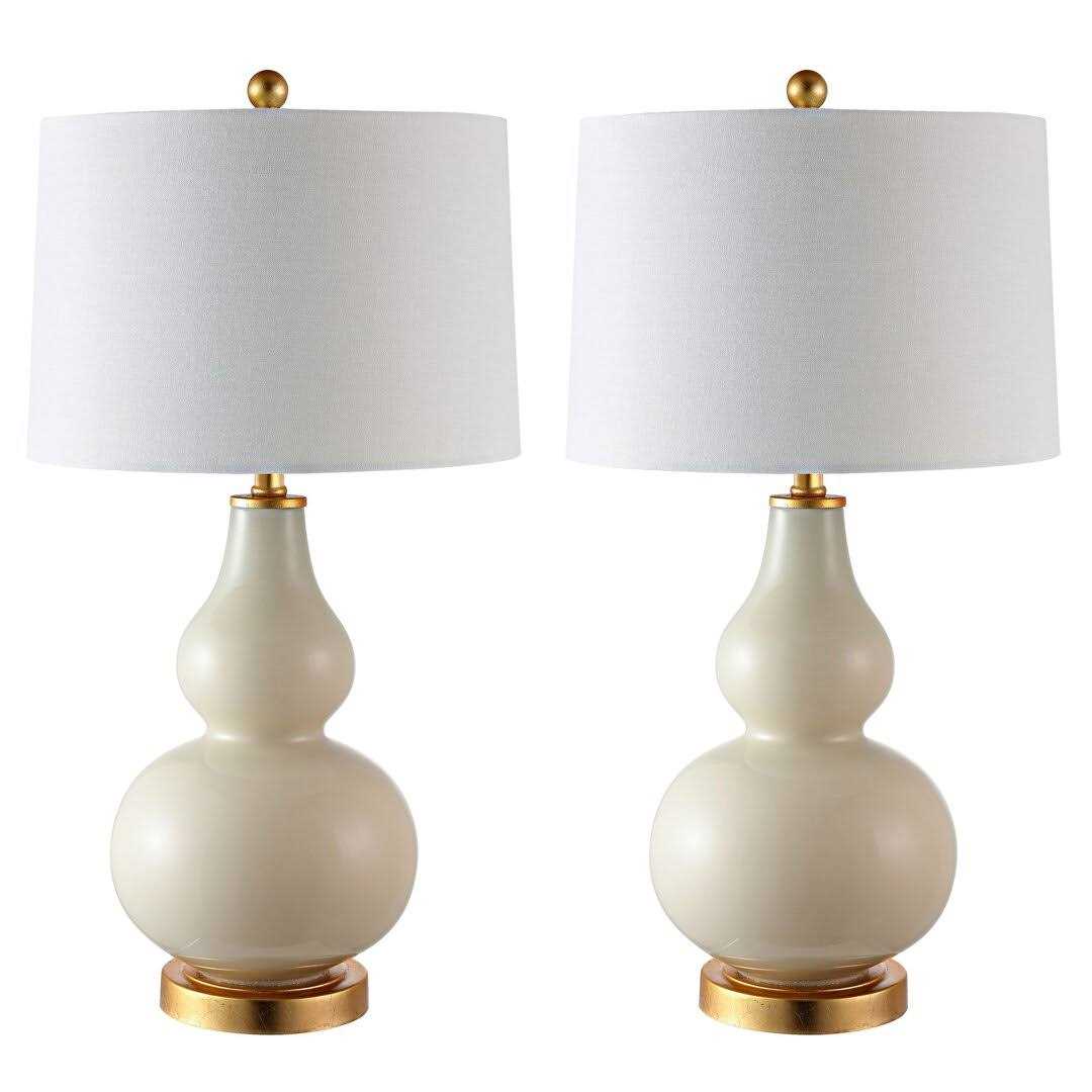 Tamara 29×22 Table Lamp Set House of Hampton Base