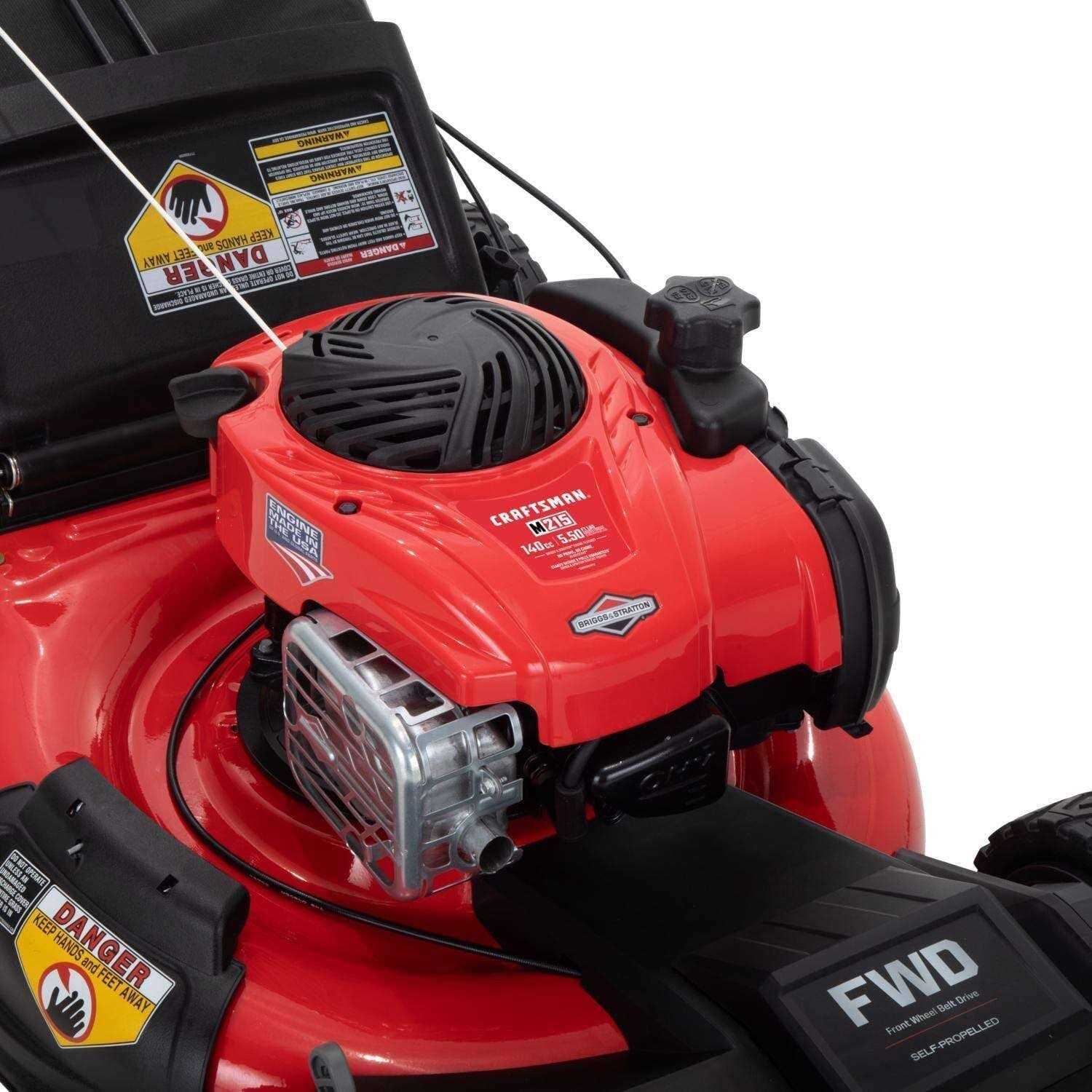 Craftsman 12AVB2T2791 21 in. 140 cc Gas Self-Propelled Lawn Mower