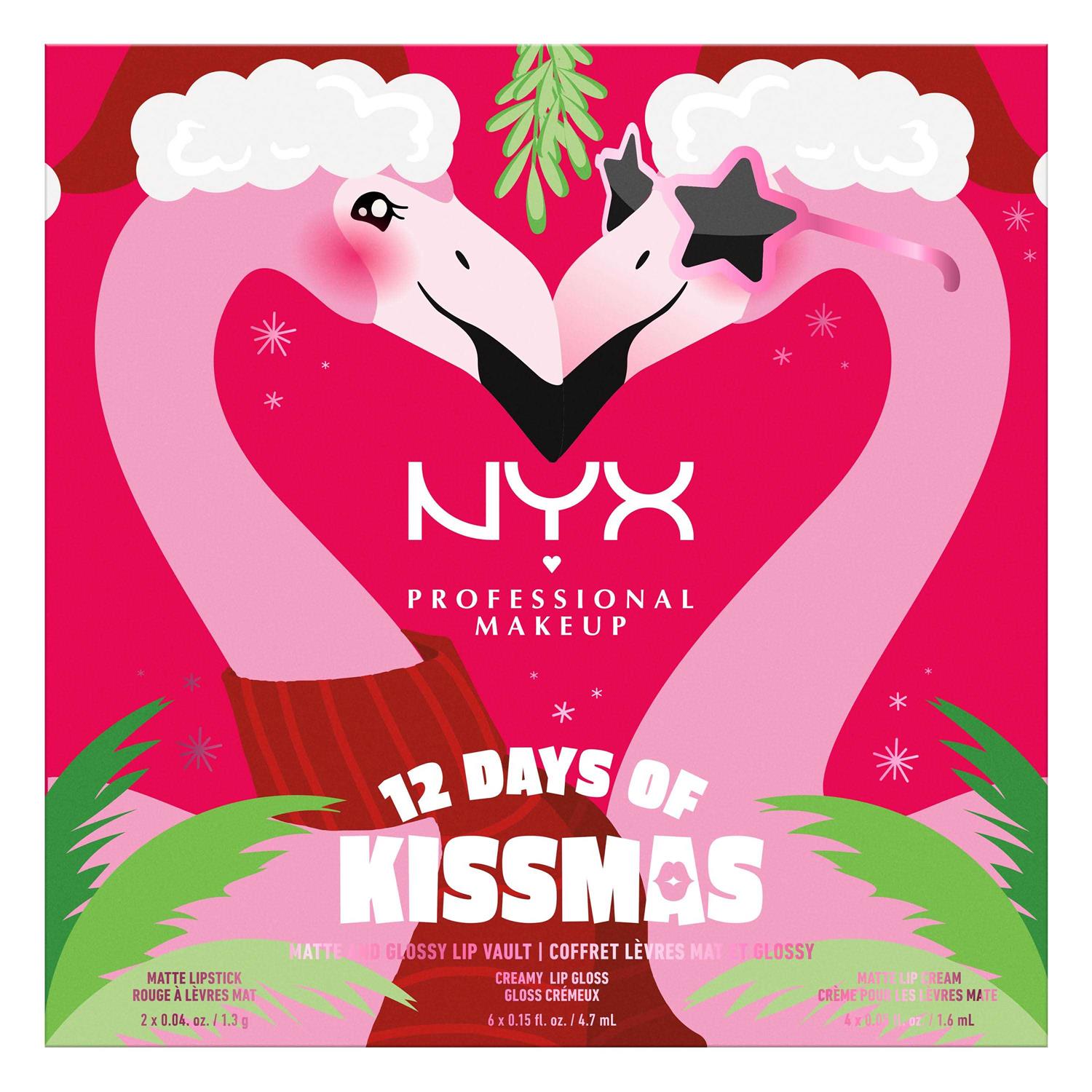 Advent Calendar NYX Professional Makeup 12 Days Of Kissmas