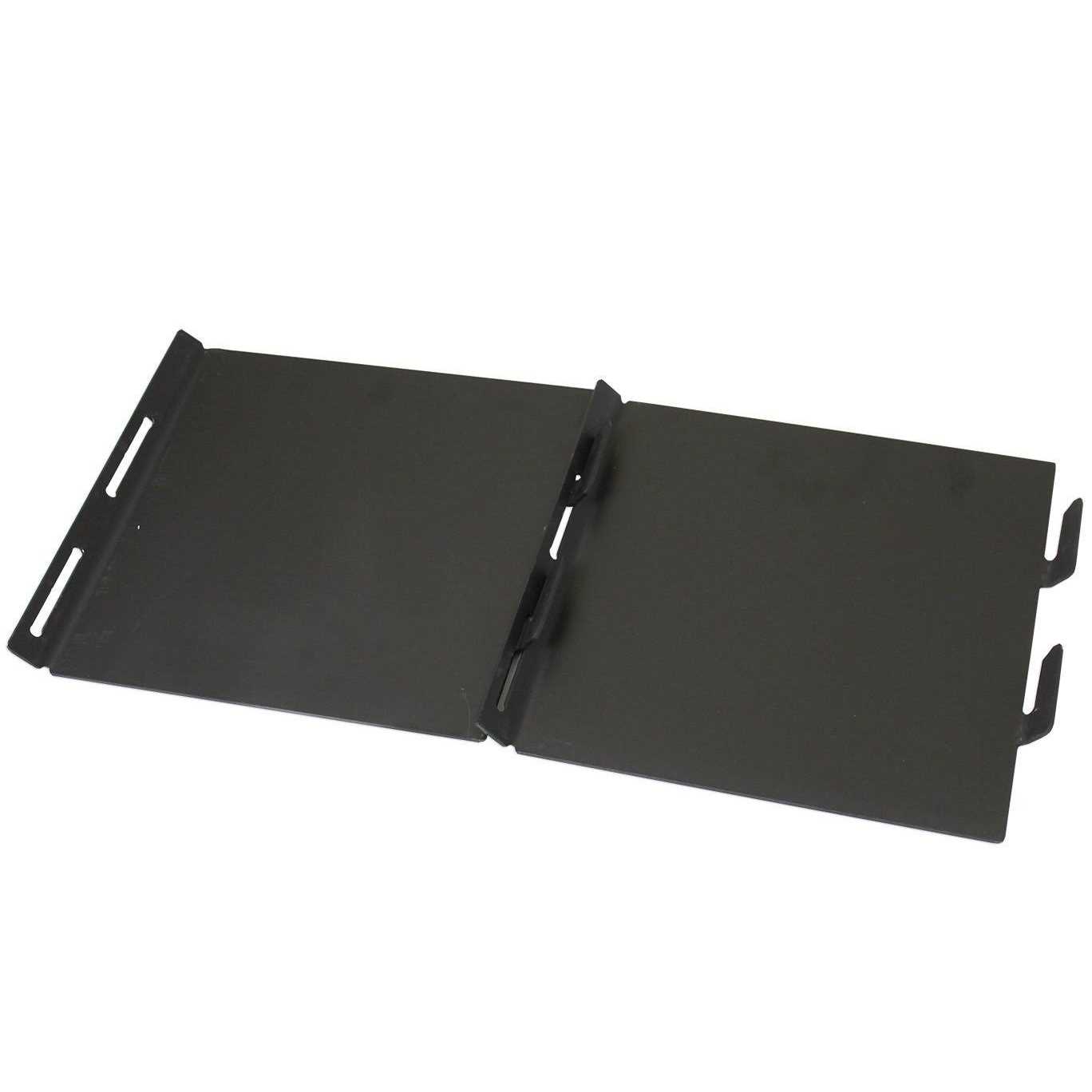 Titan Great Outdoors Heavy Steel Campfire Pit Ring Panels, Portable Collapsible design, Easy to Transport, Campfires and Bonfires