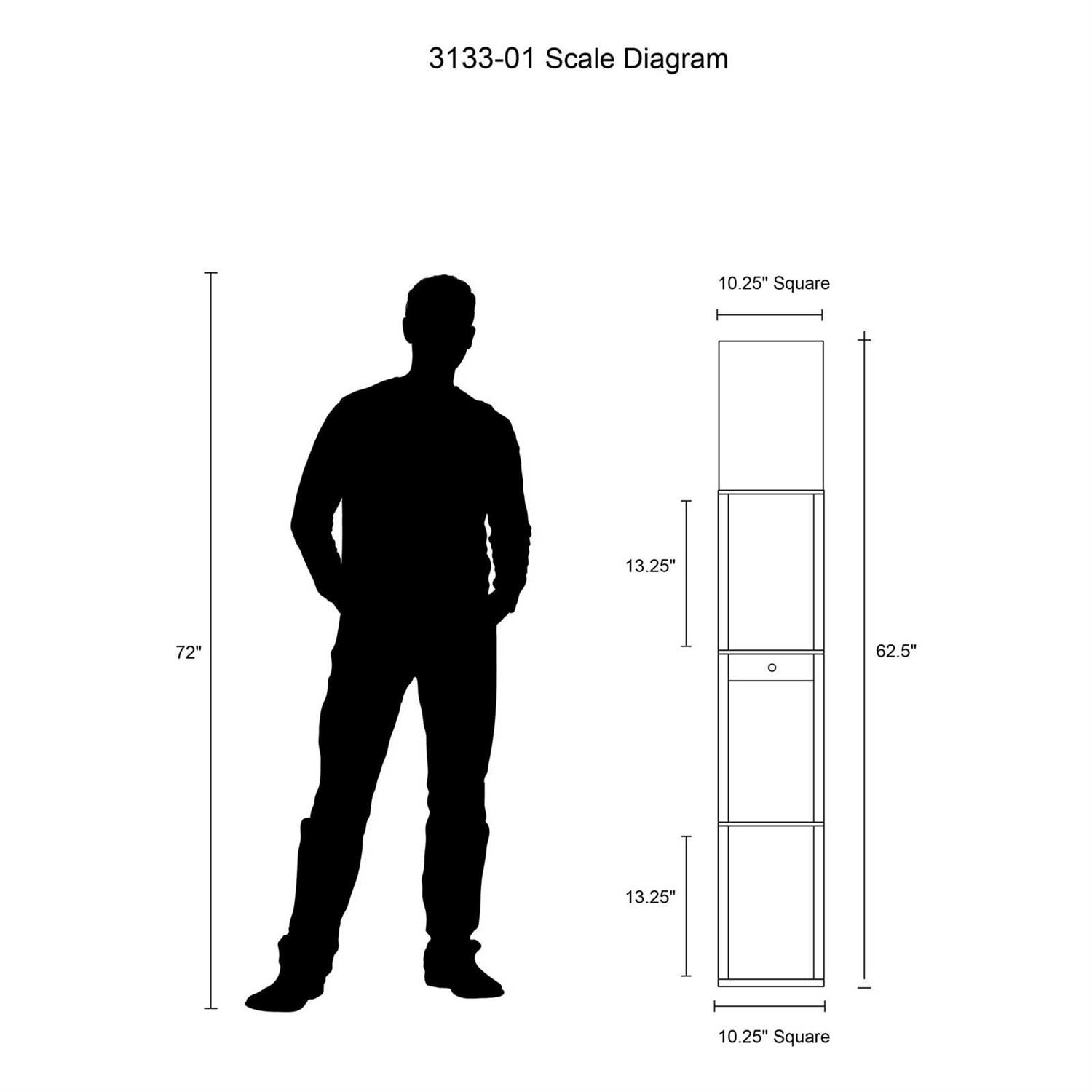 Adesso Parker Shelf Floor Lamp