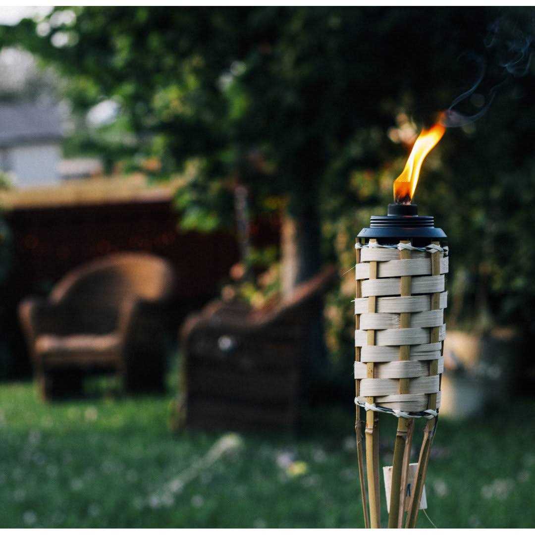 Tiki Bamboo Weather Resistant Torch