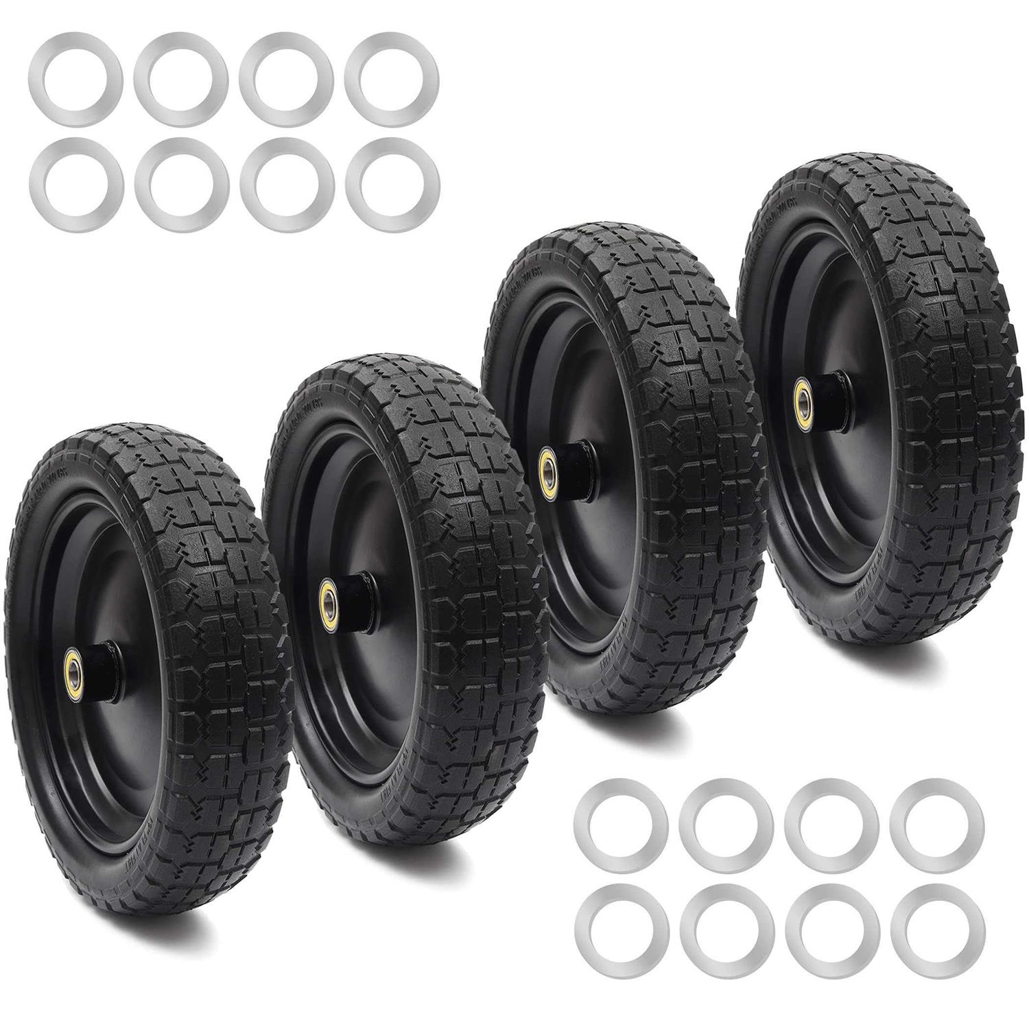 AR-PRO 13 Tire For Gorilla Cart Solid Polyurethane Flat-Free Tire And Wheel Assemblies