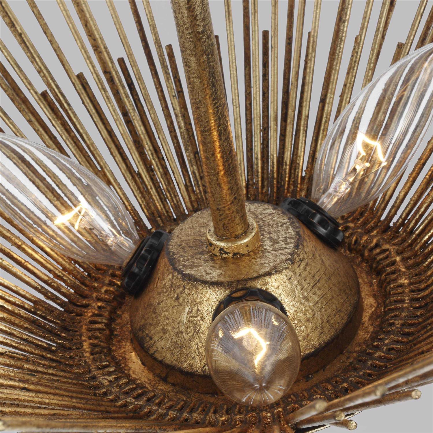 Visual Comfort Studio Helios Flush Mount AF1083ADB