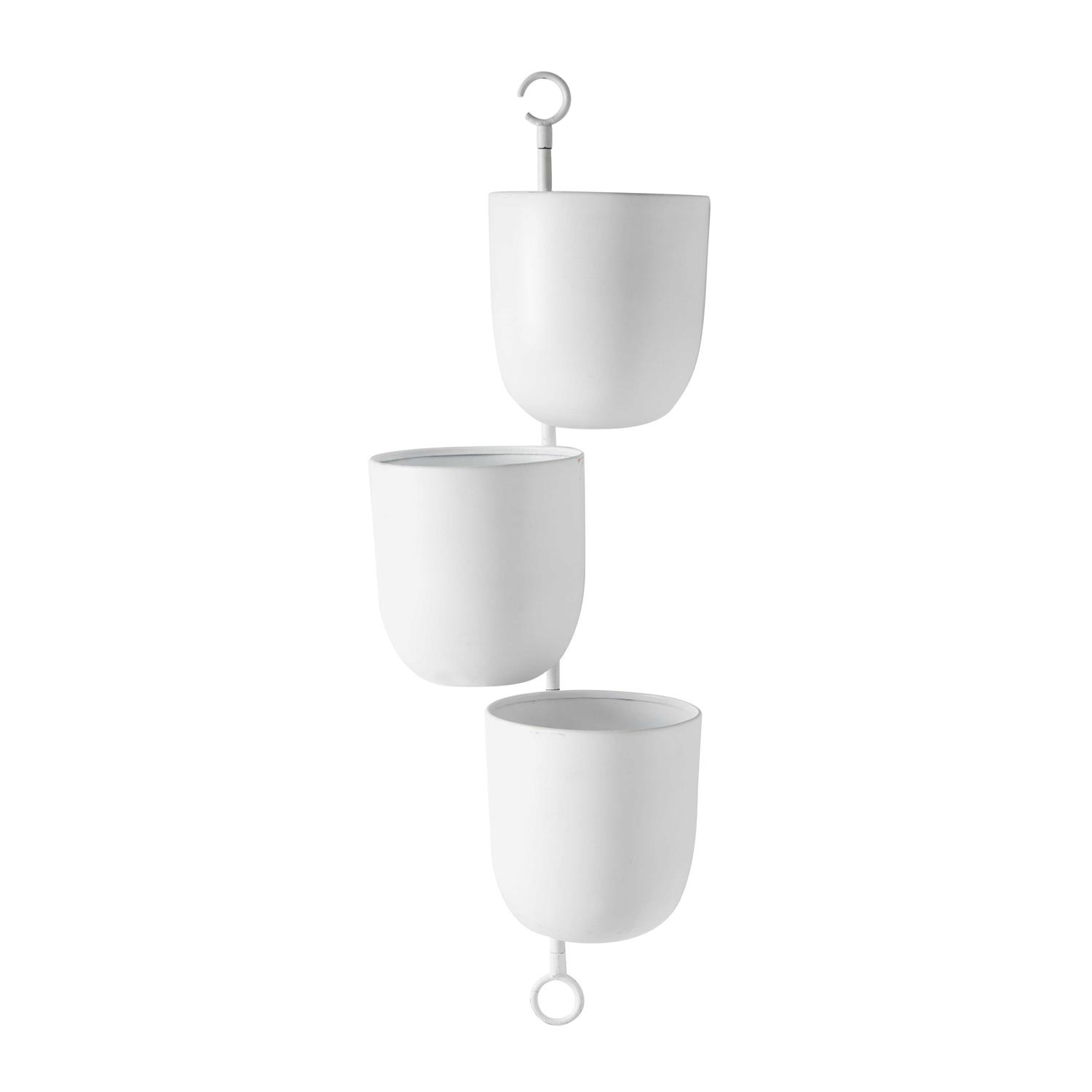 The Novogratz Contemporary Metal Hanging Wall Planter Rack