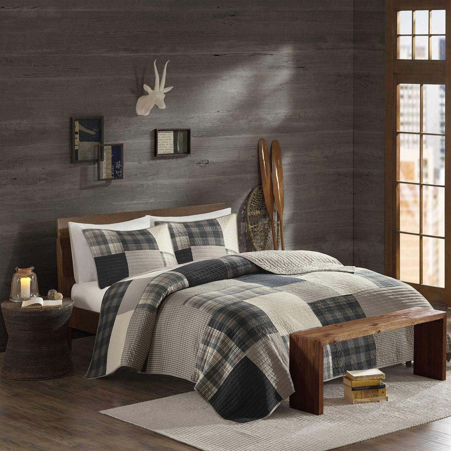 Woolrich Winter Hills Oversized Cotton Quilt Set
