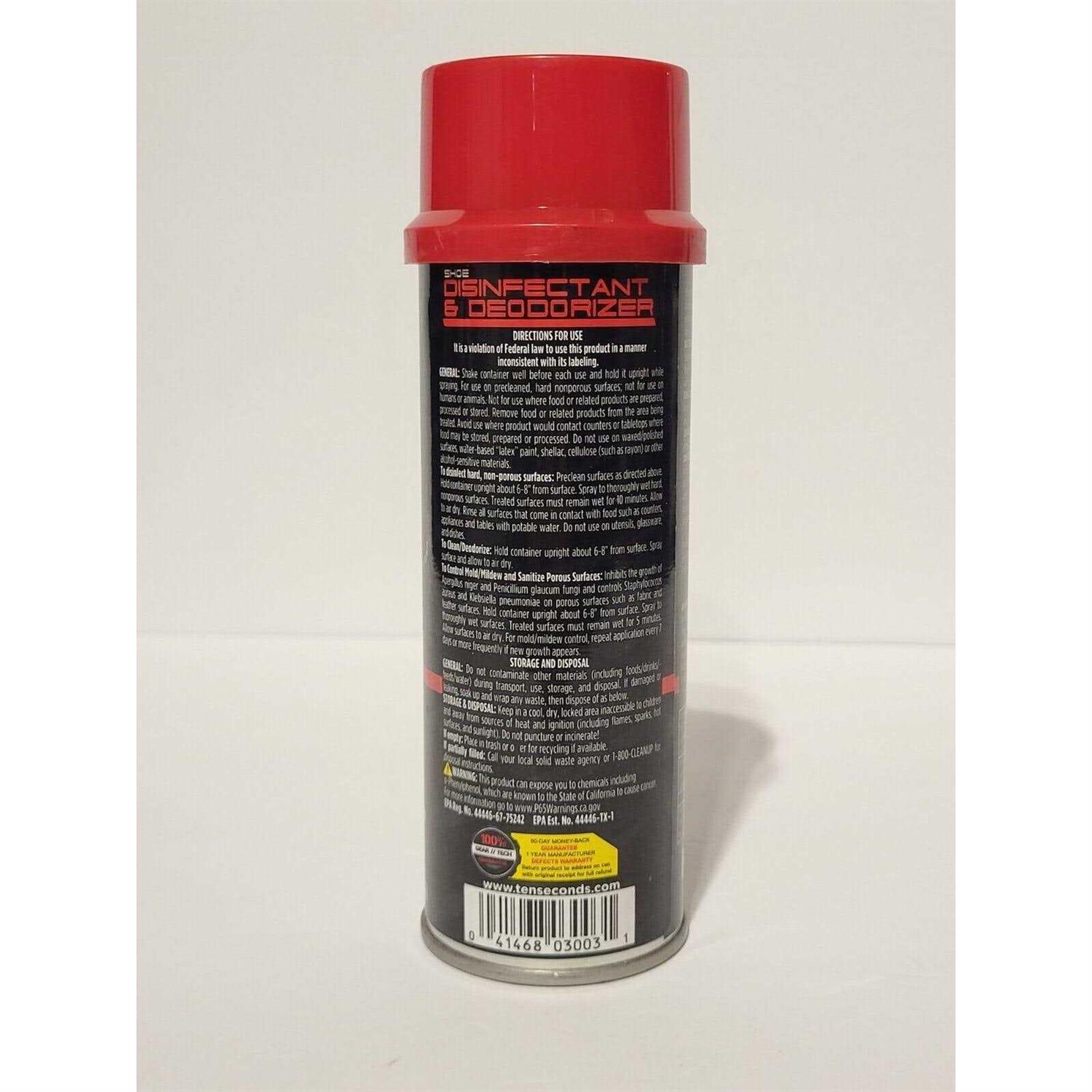 10 Seconds Shoe Disinfectant and Deodorizer