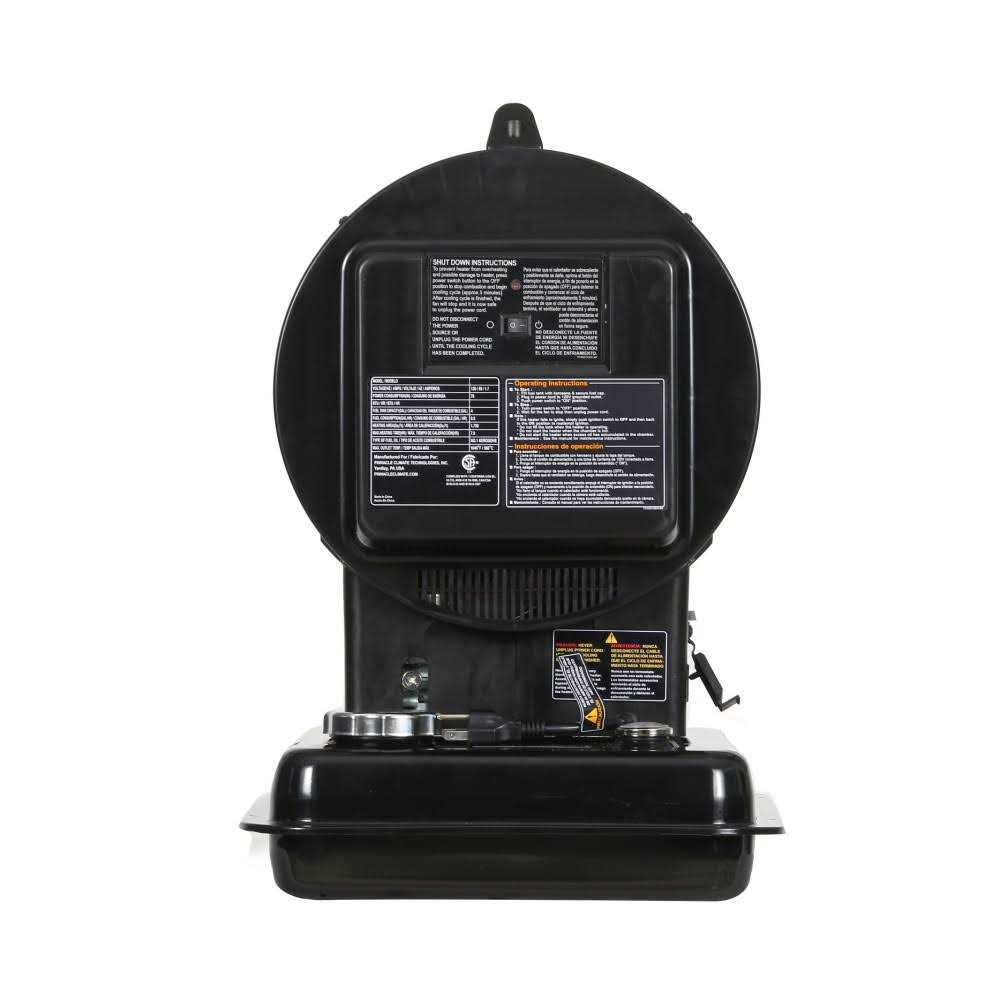 Master Radiant Heater Oil-Fired 80000 BTU