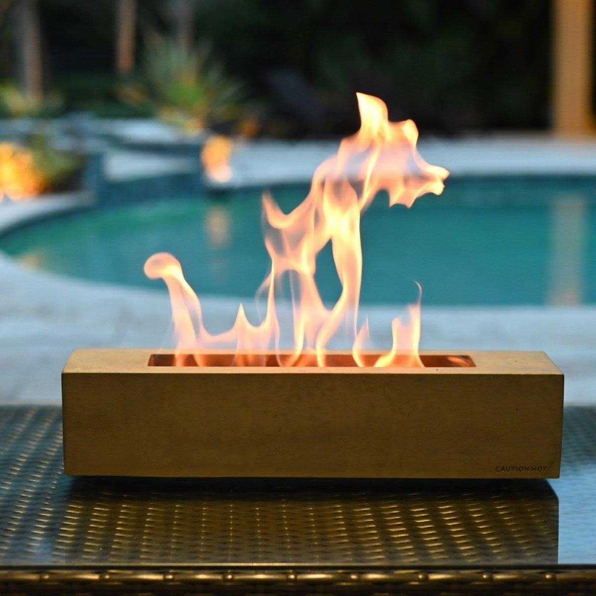 colsen Rectangular Indoor / Outdoor Tabletop Fire Pit