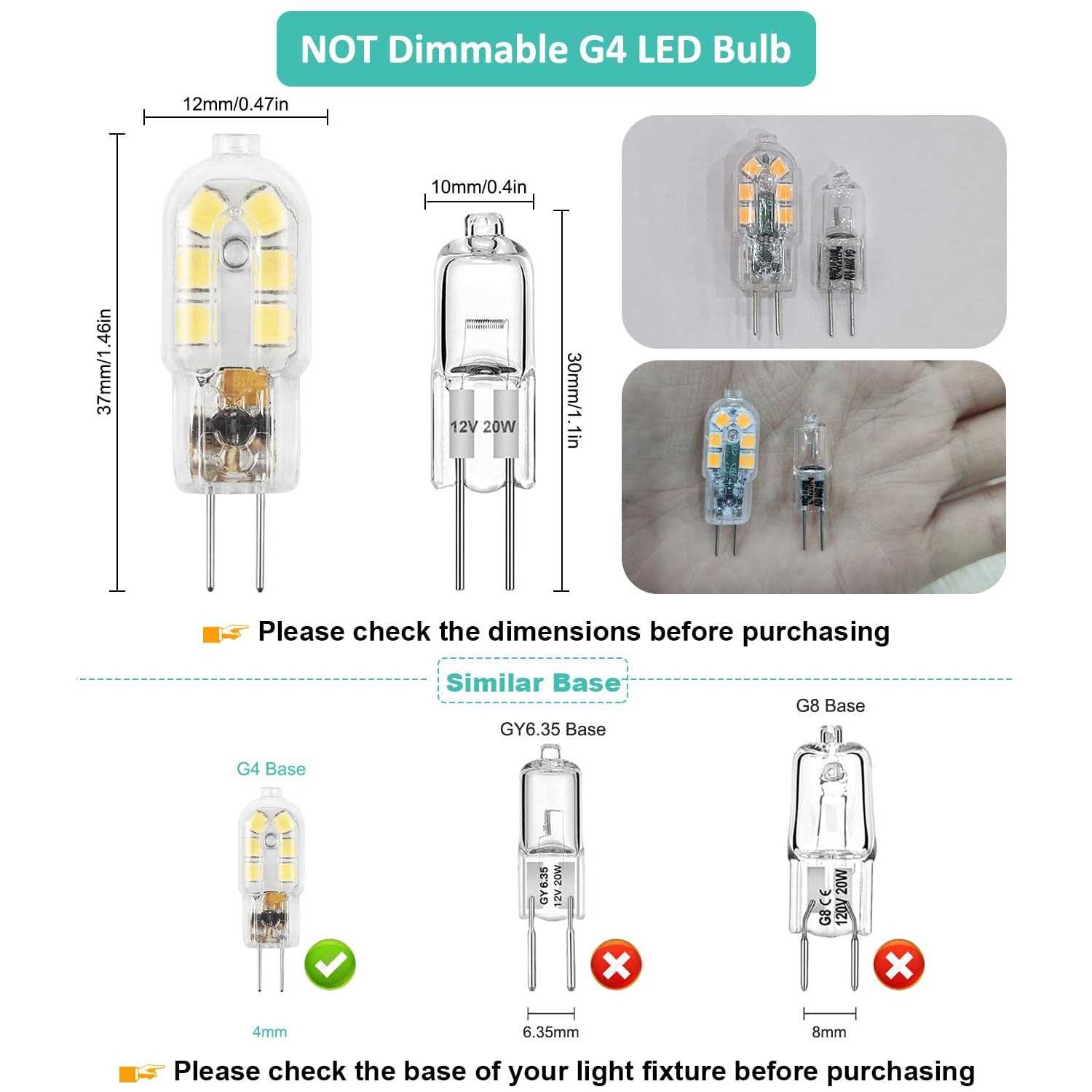 Amazing power G4 LED Bulb 12V JC G4 Bi Pin Bulb