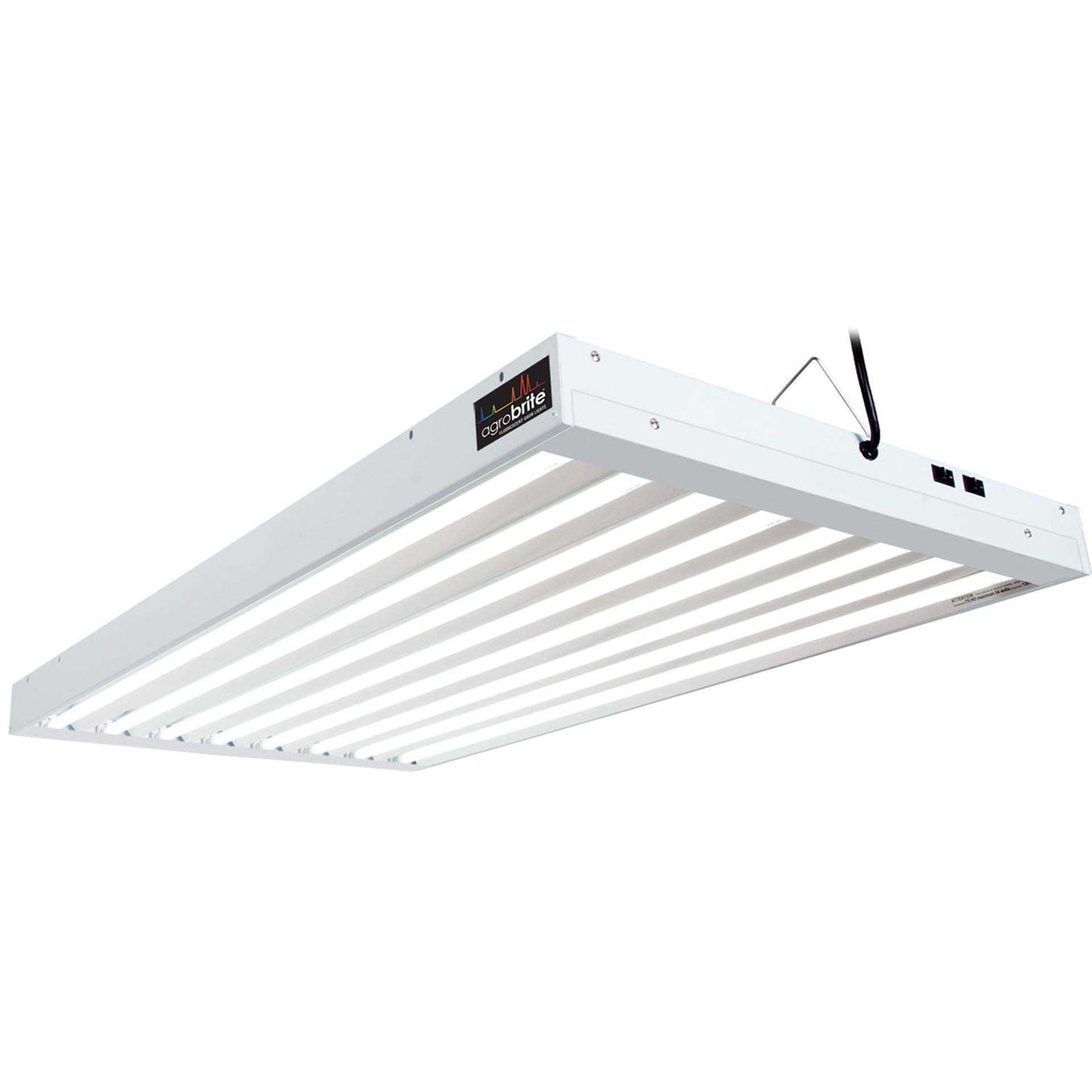 Agrobrite T5 432W 4′ 8-Tube Fixture with Lamps