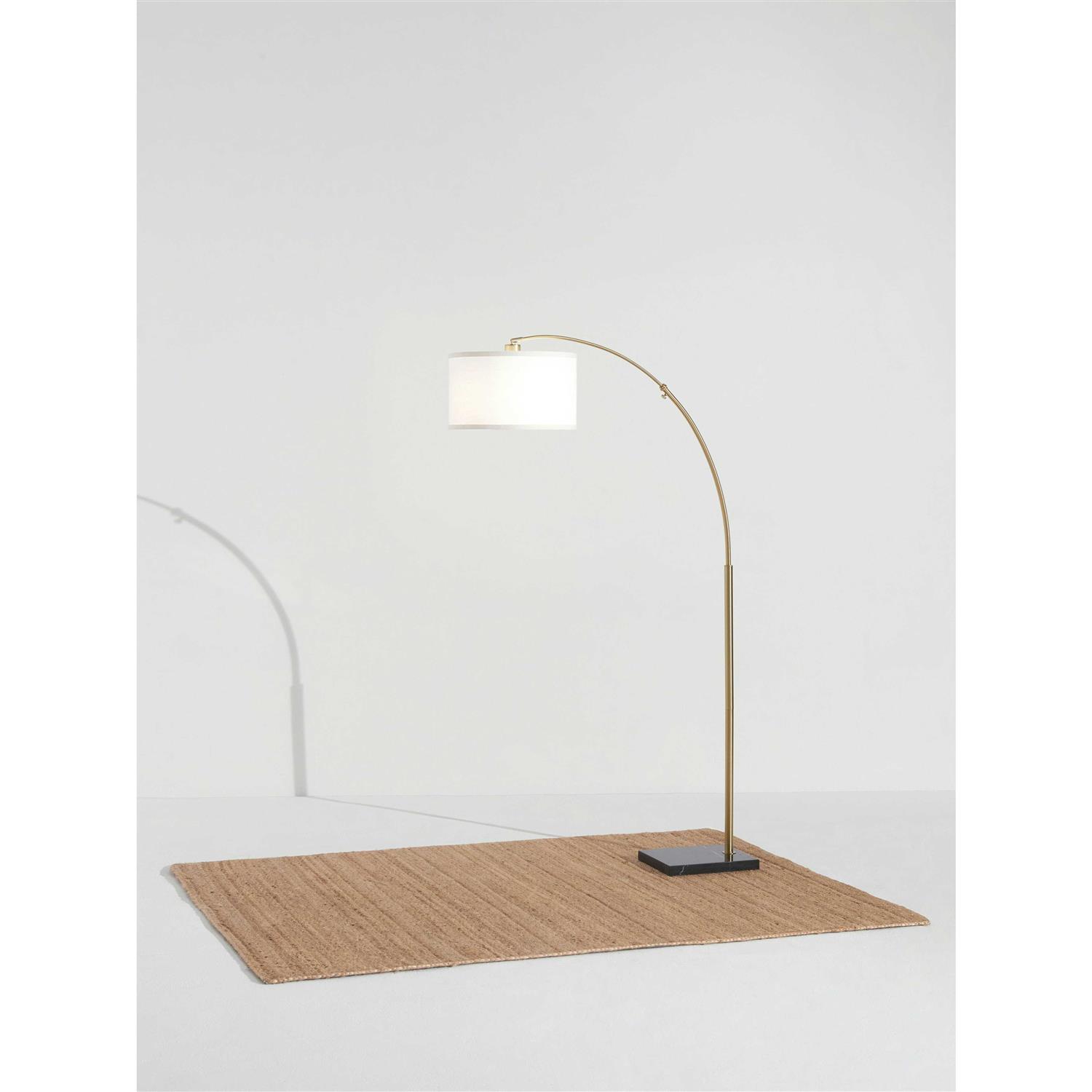 Brightech Logan Arc Floor Lamp LED