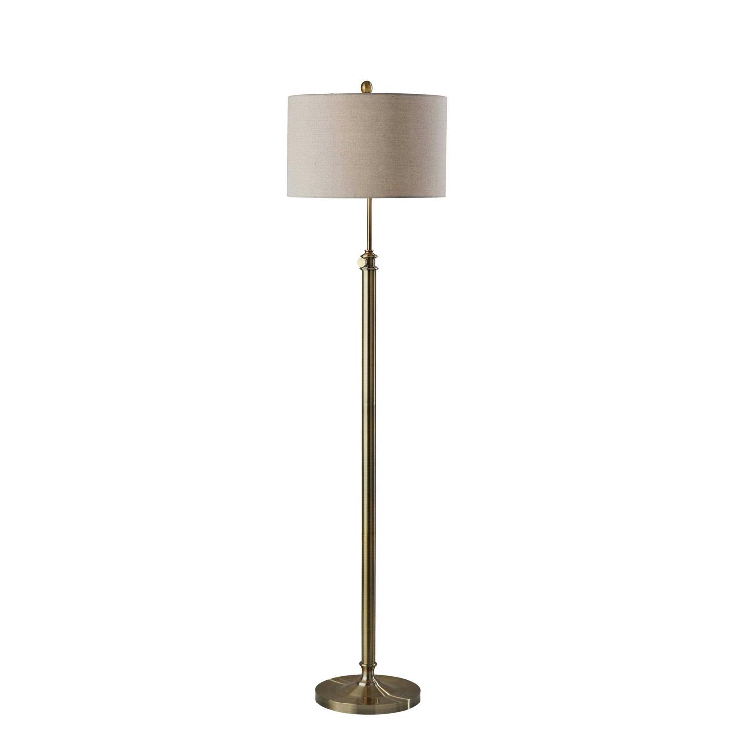 Adesso Barton Floor Lamp Antique