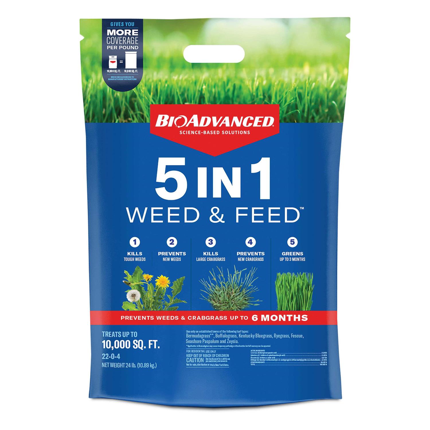 BioAdvanced Weed&Feed 5 in 1