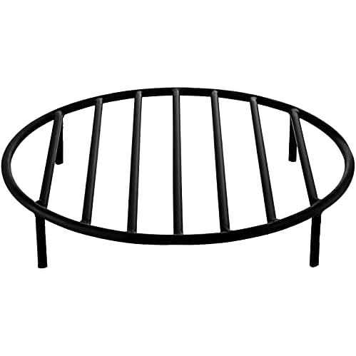 VEVOR Fire Pit Grate Heavy Duty Iron Round Firewood Grate Round Wood Fire Pit Grate