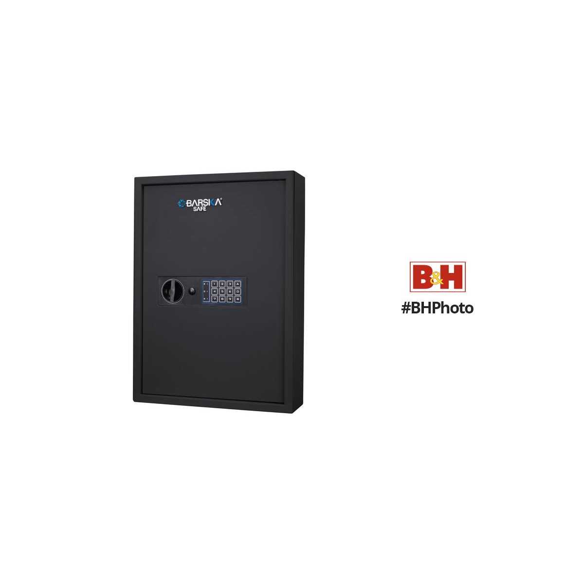Barska 100 Key Cabinet Digital Wall Safe AX13370
