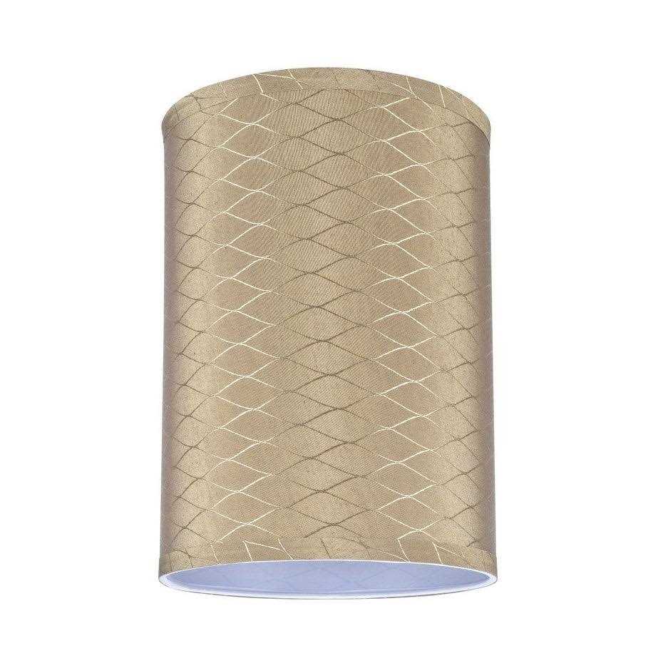 Aspen Creative 31028 Transitional Hardback Drum Shape Spider Construction Lamp Shade in Light