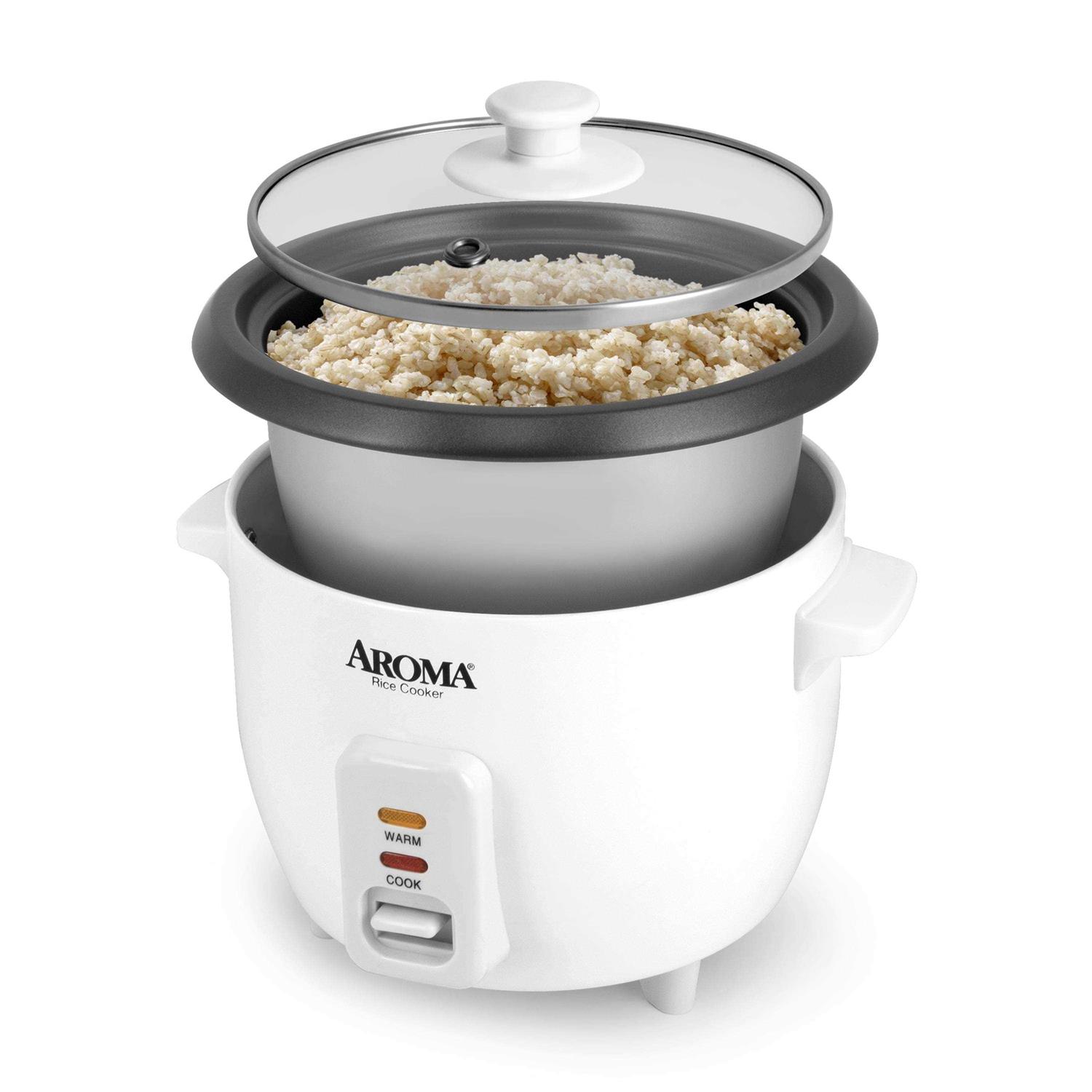 Aroma 6-Cup Pot-Style Rice Cooker