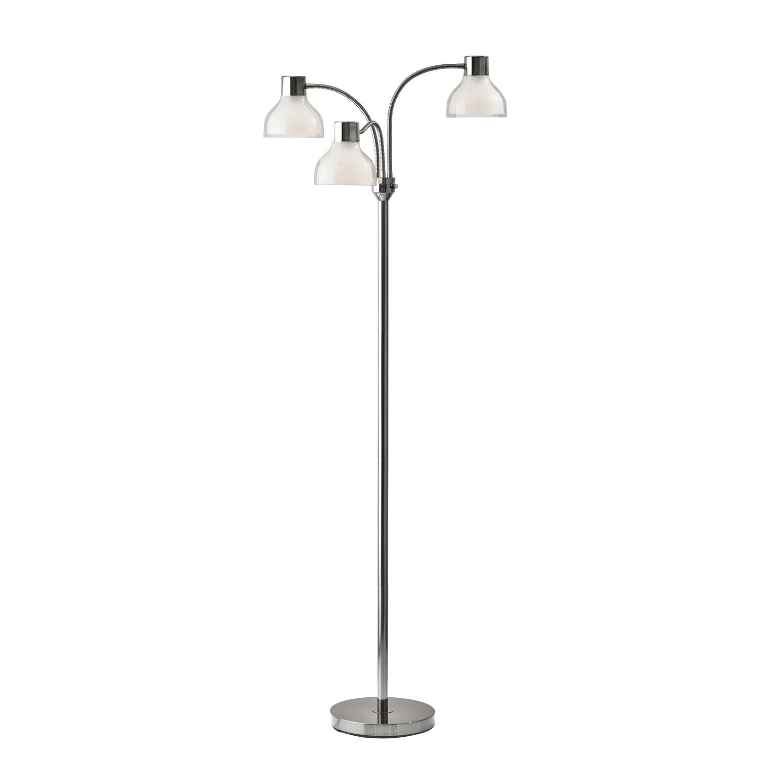 Adesso Presley 3 Arm Floor Lamp