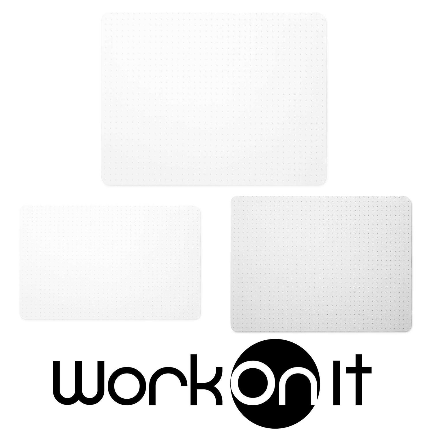WorkOnIt Office Desk Chair Floor Mat