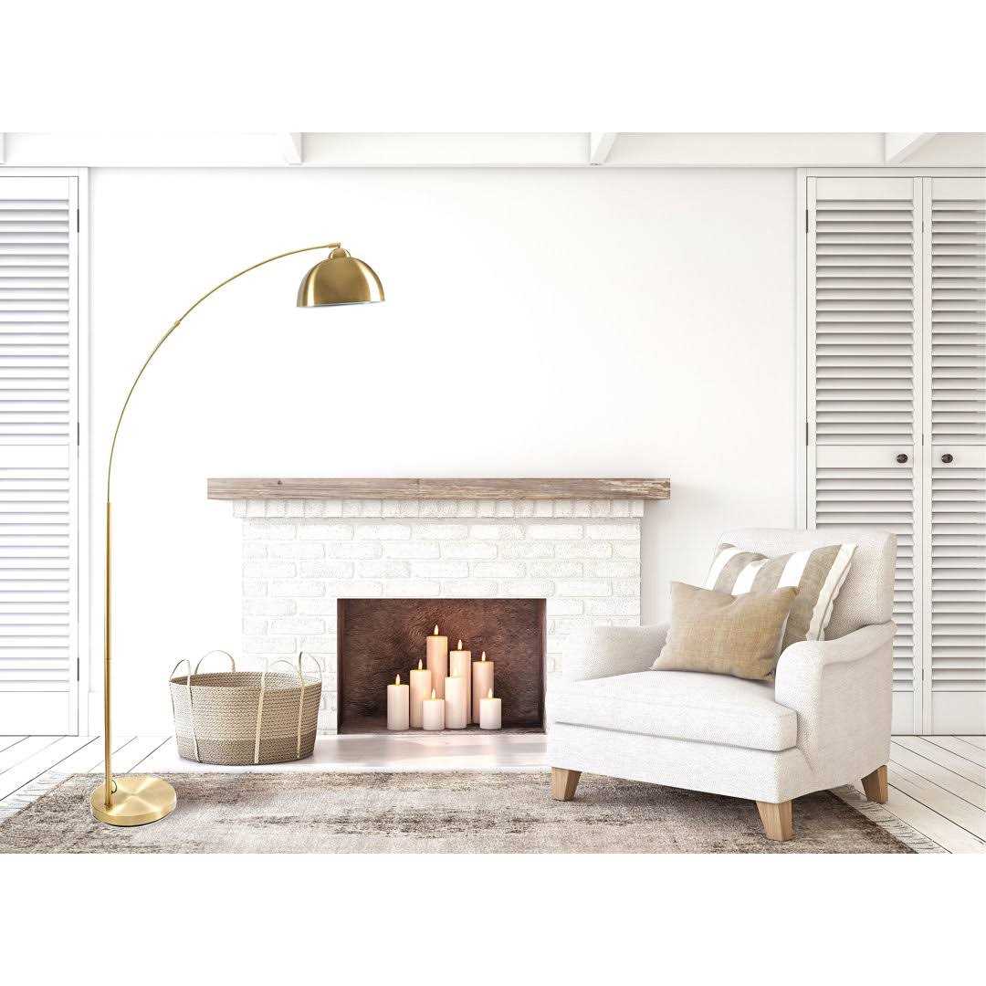 Wade Logan® Arenstein Angelray 79 Arched Floor Lamp