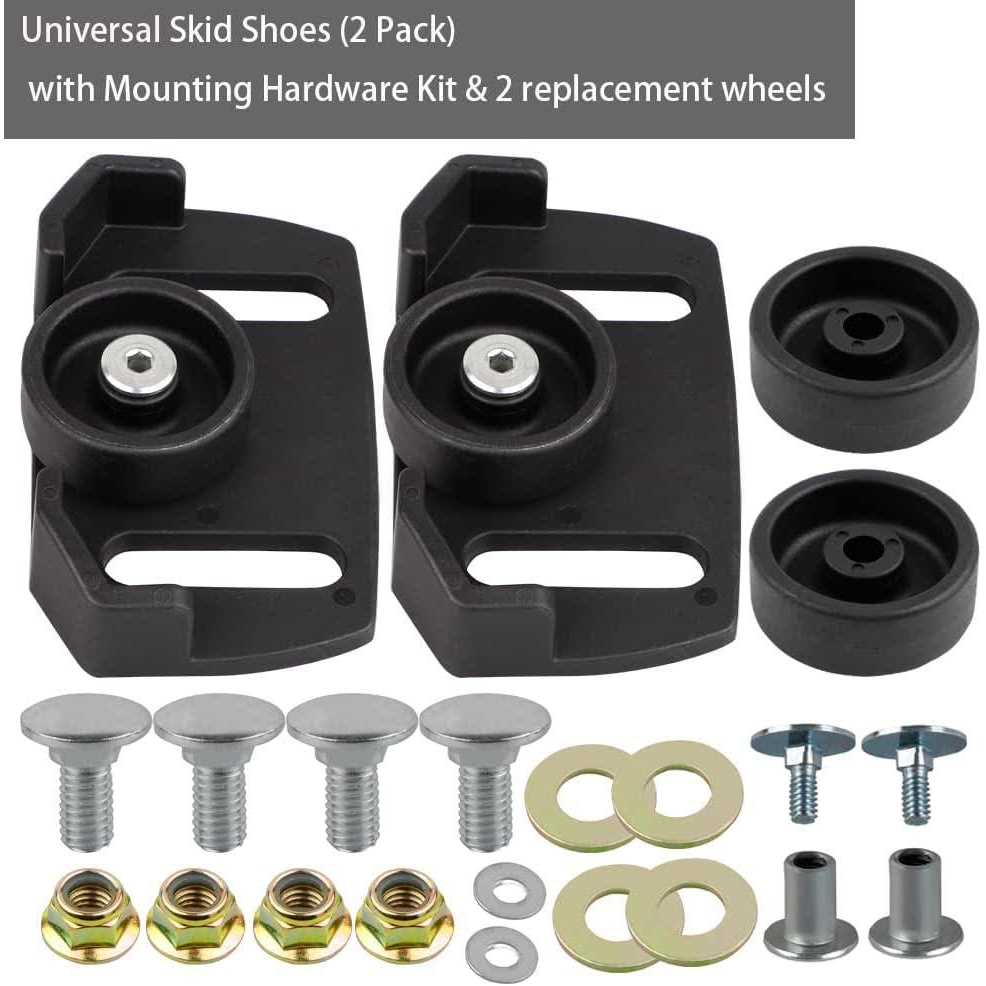 Arnold Snow Blower Rolling Skid Shoes