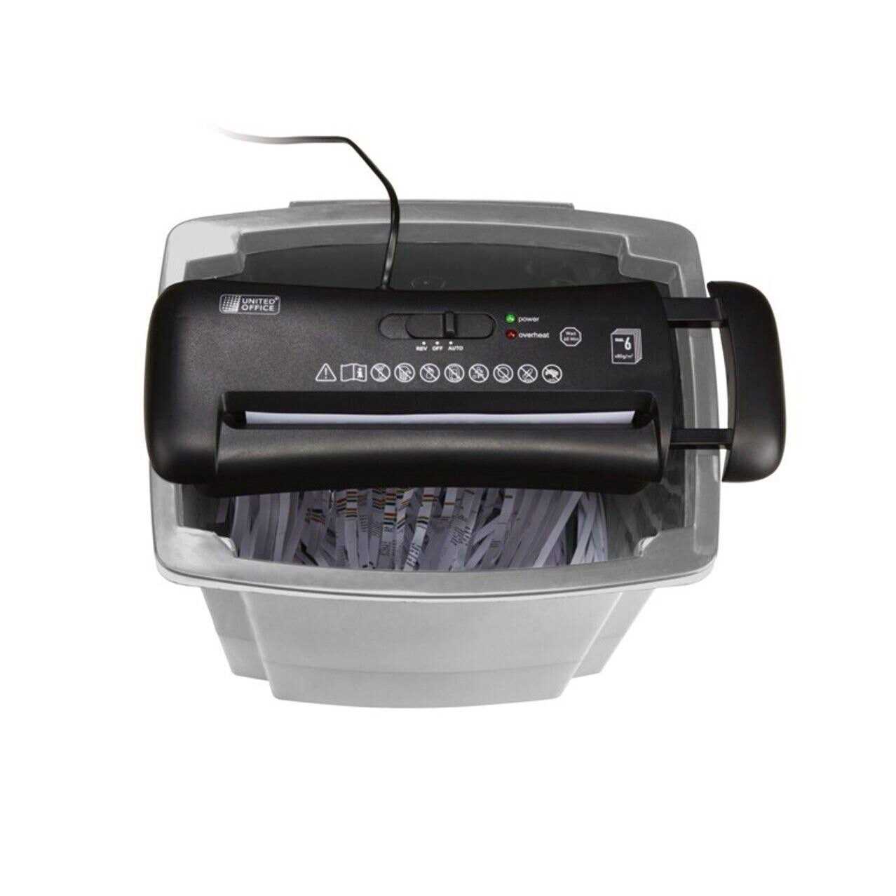 Amazon Basics 15-Sheet Cross-Cut Paper