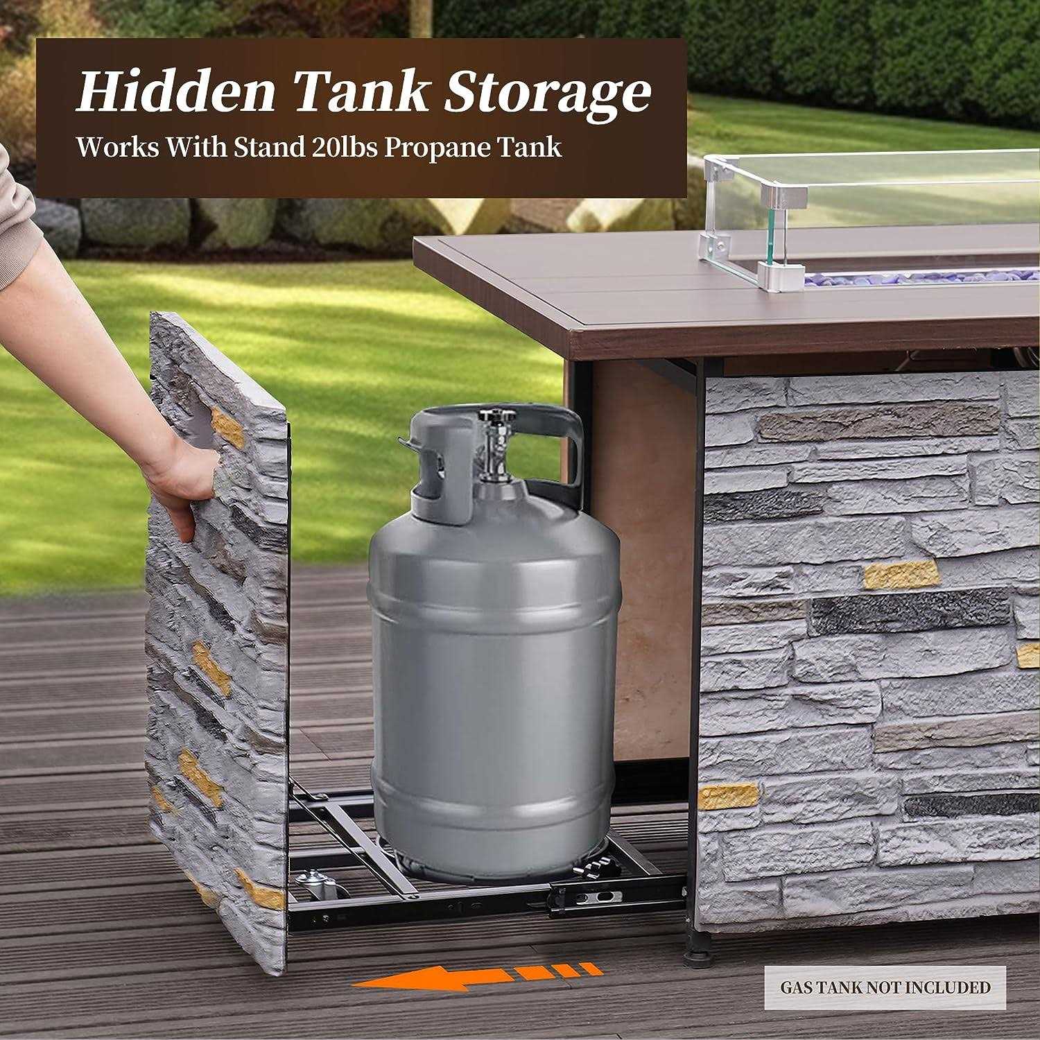 Pizzello Propane Fire Pit Table