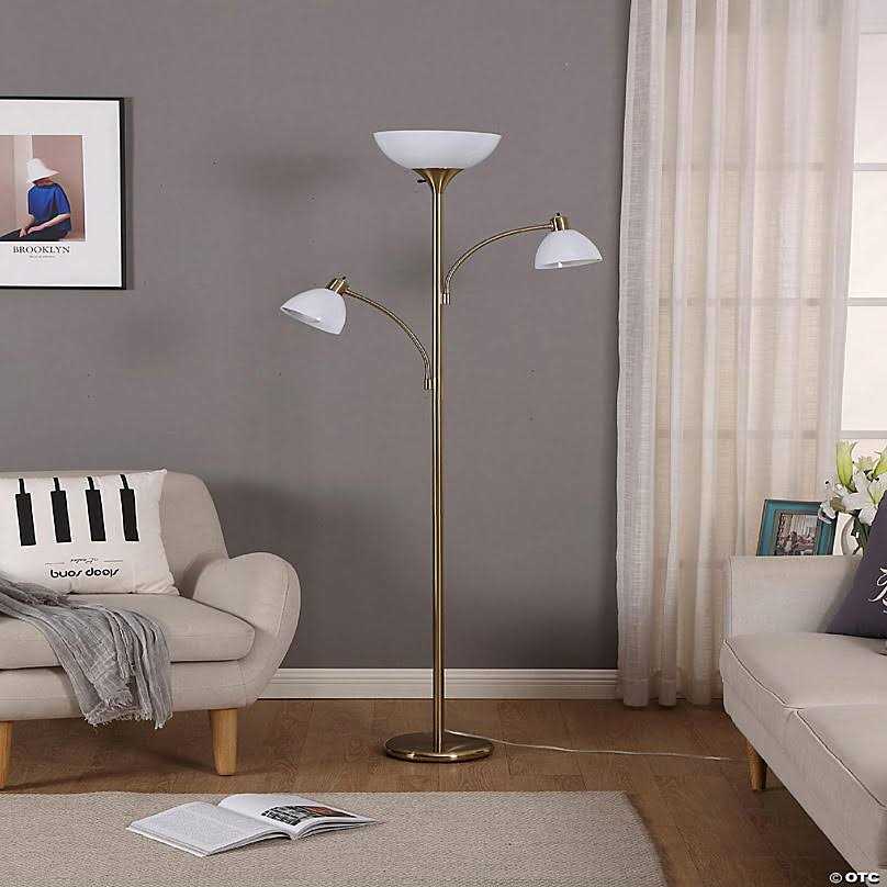 Brightech Sky Dome Double LED Floor Lamp