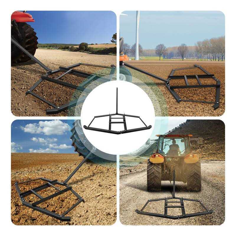 VEVOR Driveway Drag Width Tow Behind Drag Harrow Length