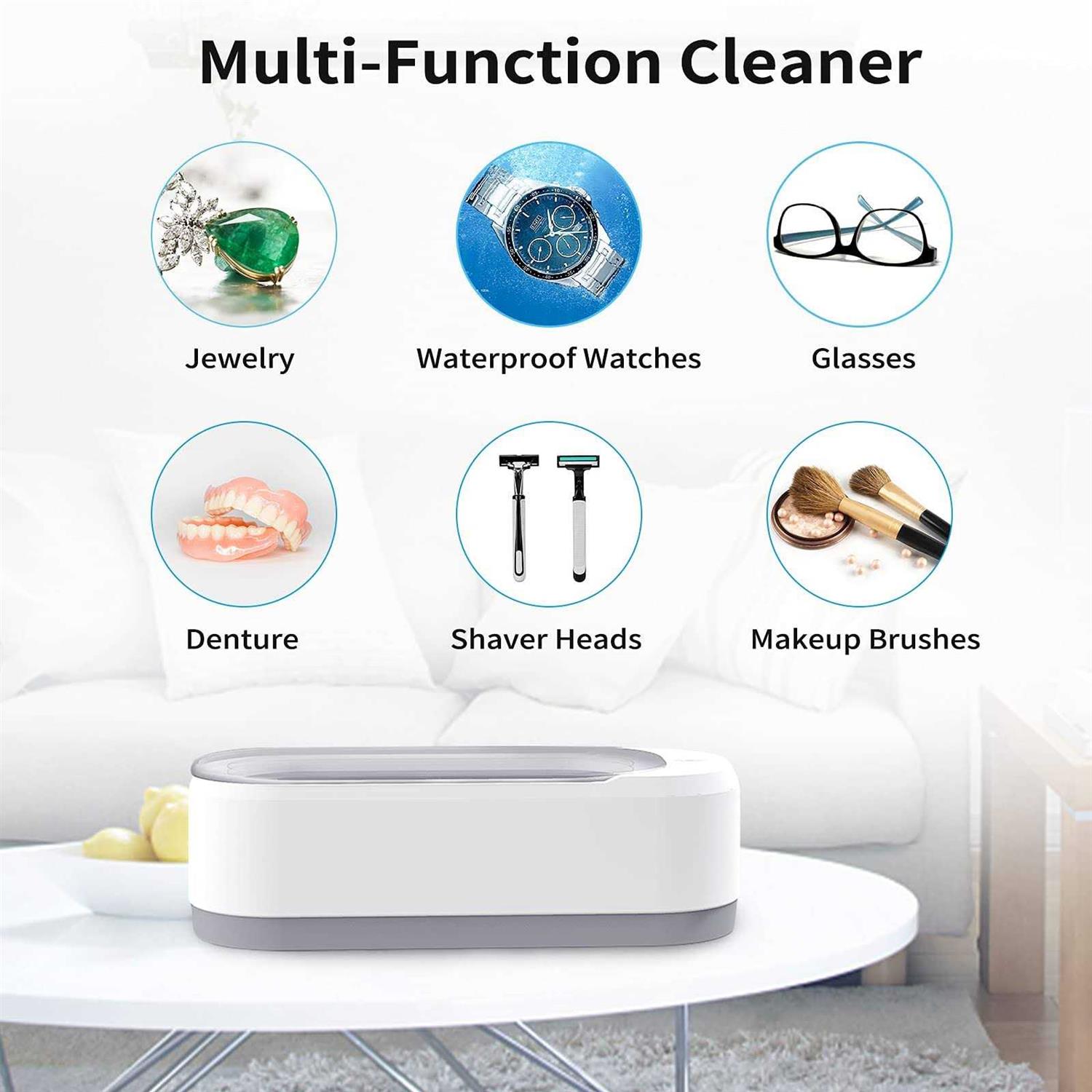 2022 Ultrasonic Jewelry Cleaner Jewelry Cleaner with 46khz 12oz350ml
