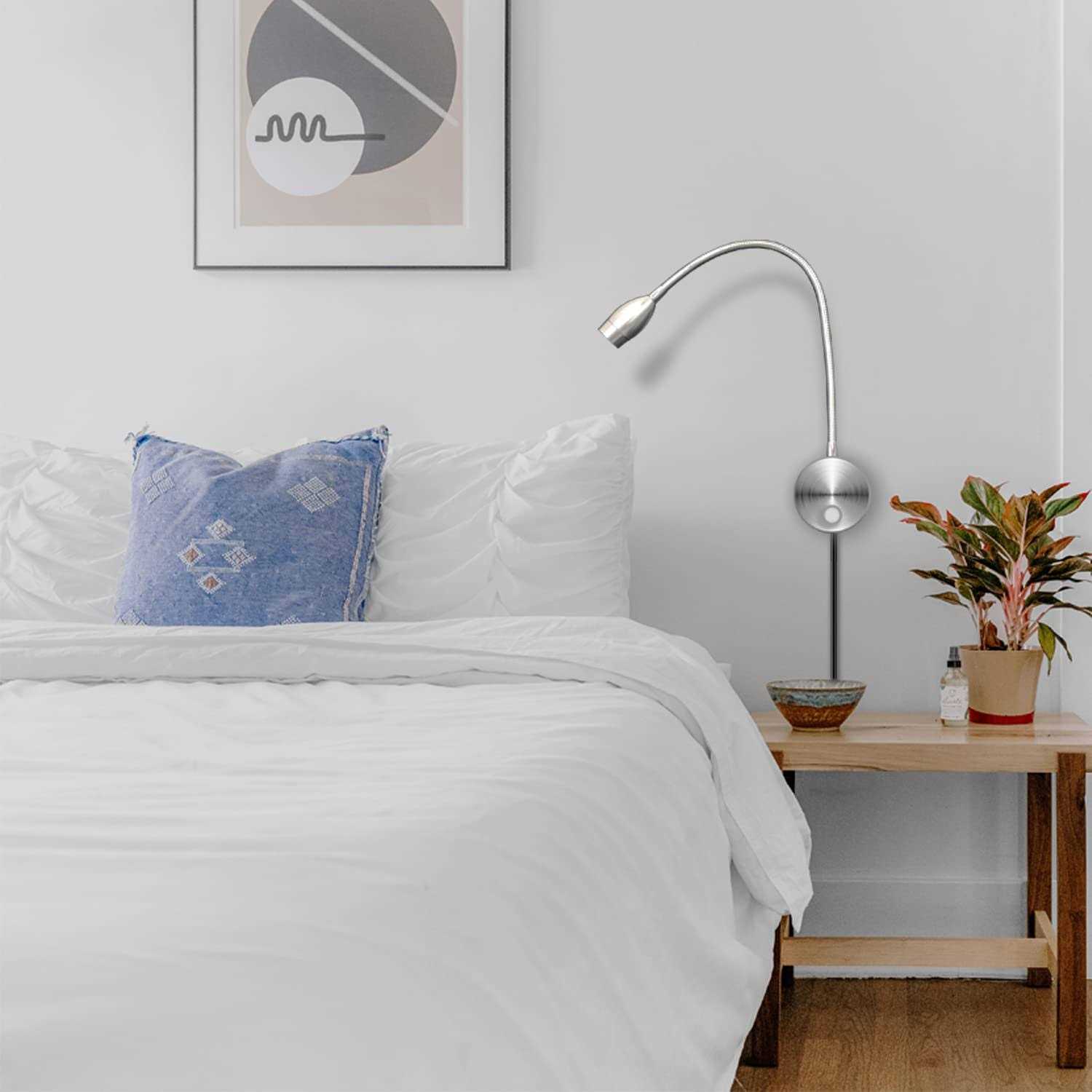 Adust Bedside Reading Light Bed Reading Light Headboard Reading Lamp