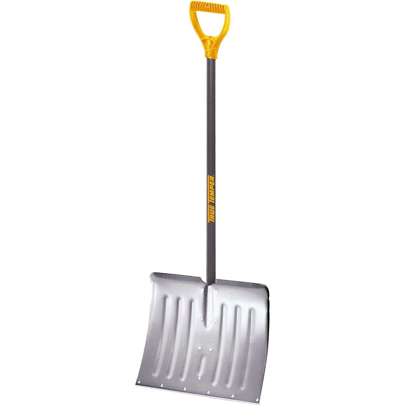True Temper 18-in. Aluminum Snow Shovel with D-Handle 1641000